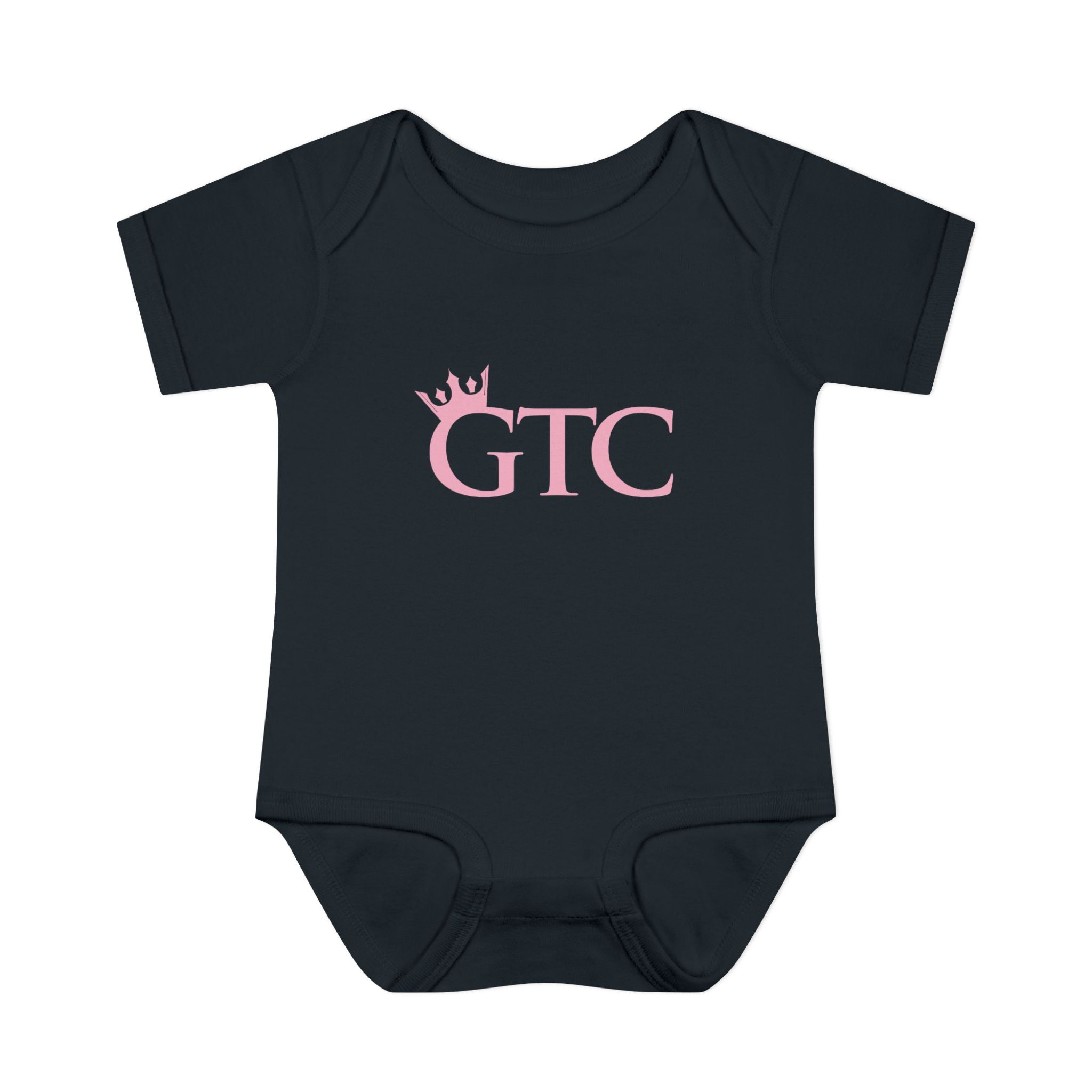 GTC Royal Pink Logo Babies Bodysuit