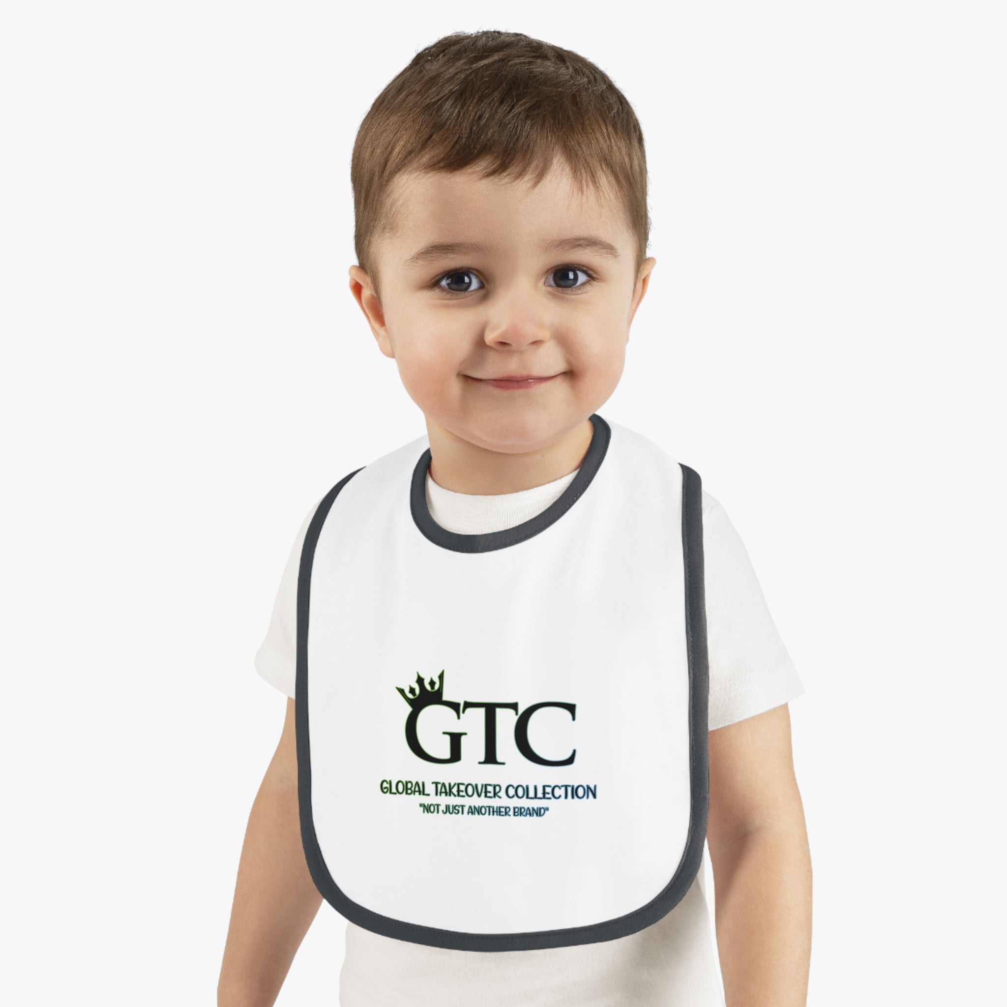GTC Blue & Green Logo Babies Bib