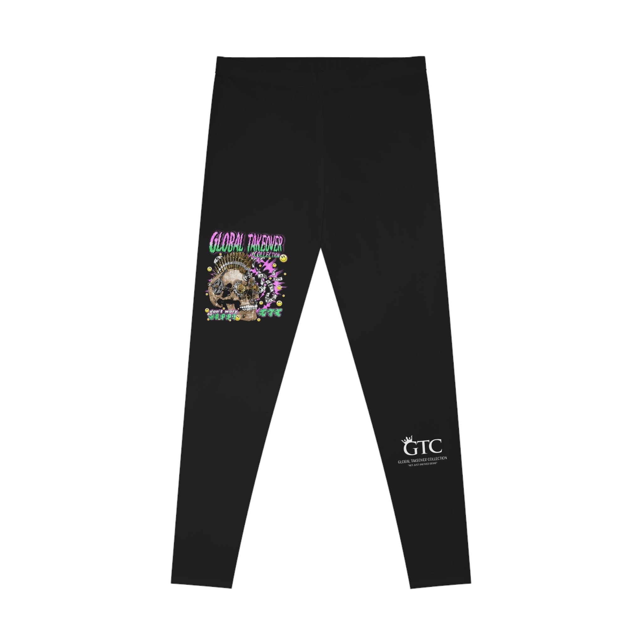 GTC Midnight Black Happy Athletic Leggings