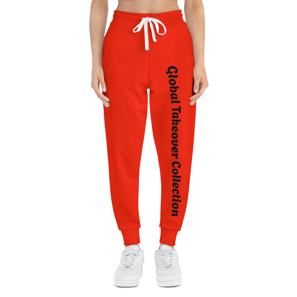 GTC Sport Car Red Athletic Joggers