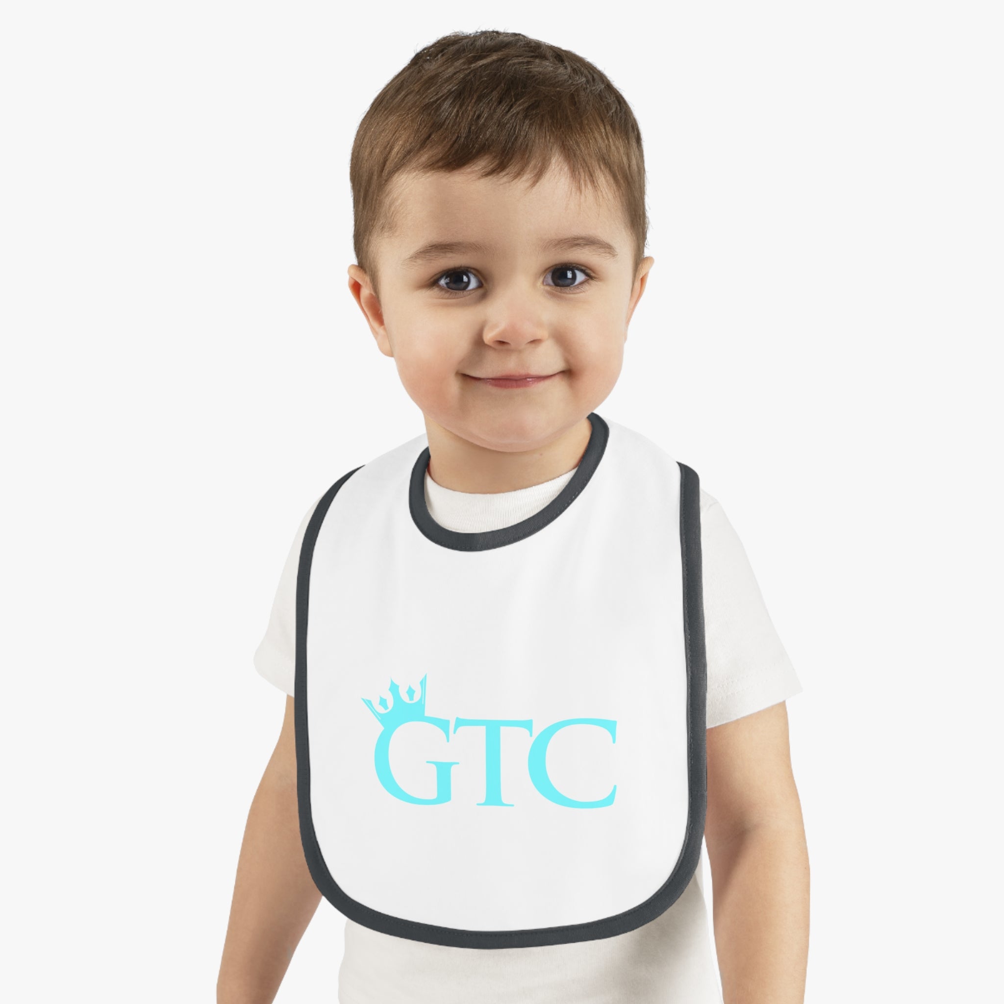 GTC Electric Blue Logo Babies Bib