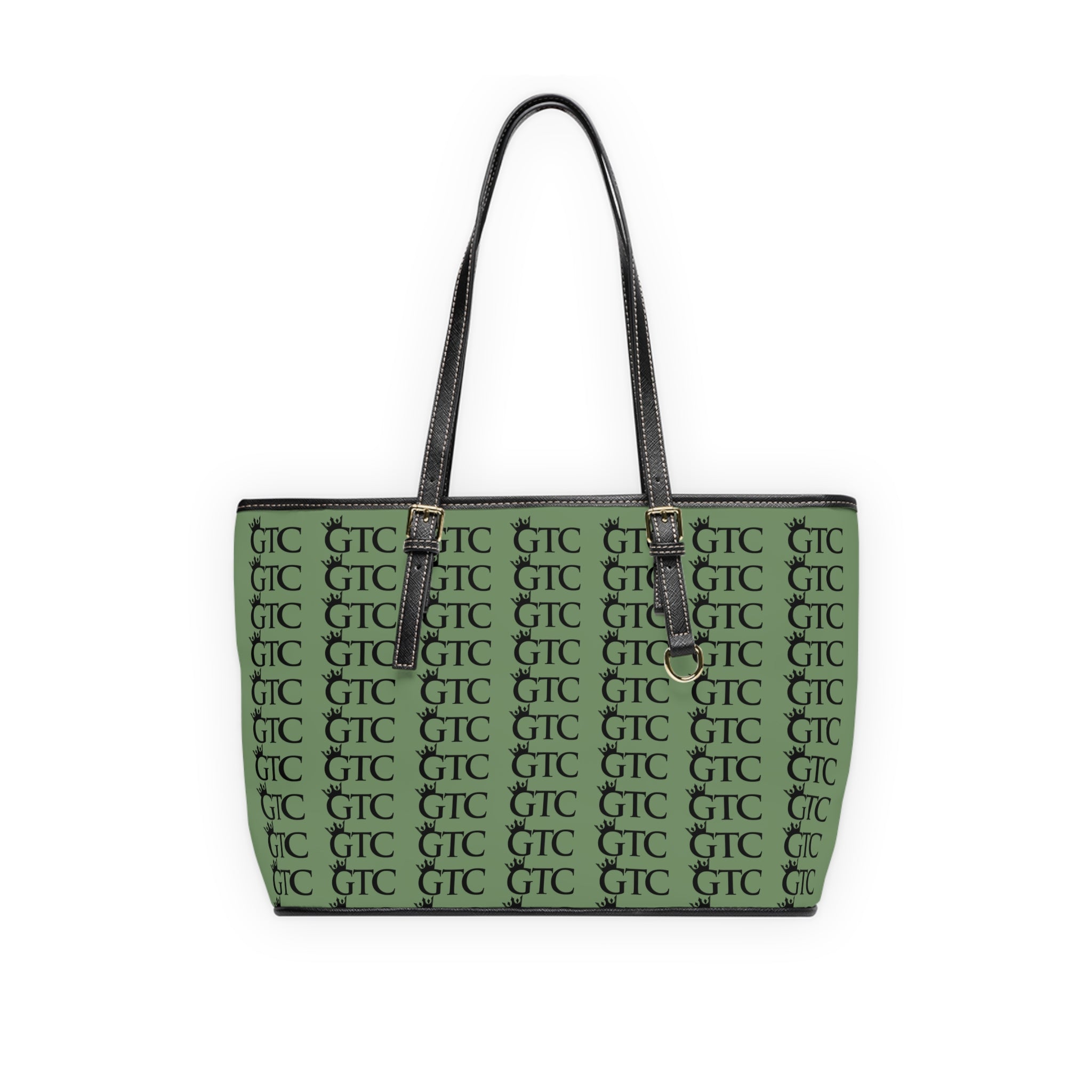 GTC Money Green PU Leather Shoulder Bag