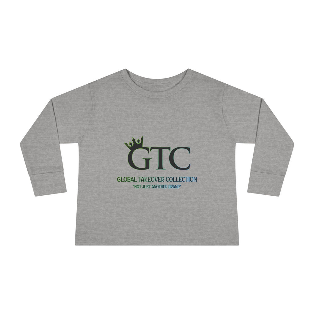 GTC Multi-color Logo Toddler Long Sleeve T-Shirt