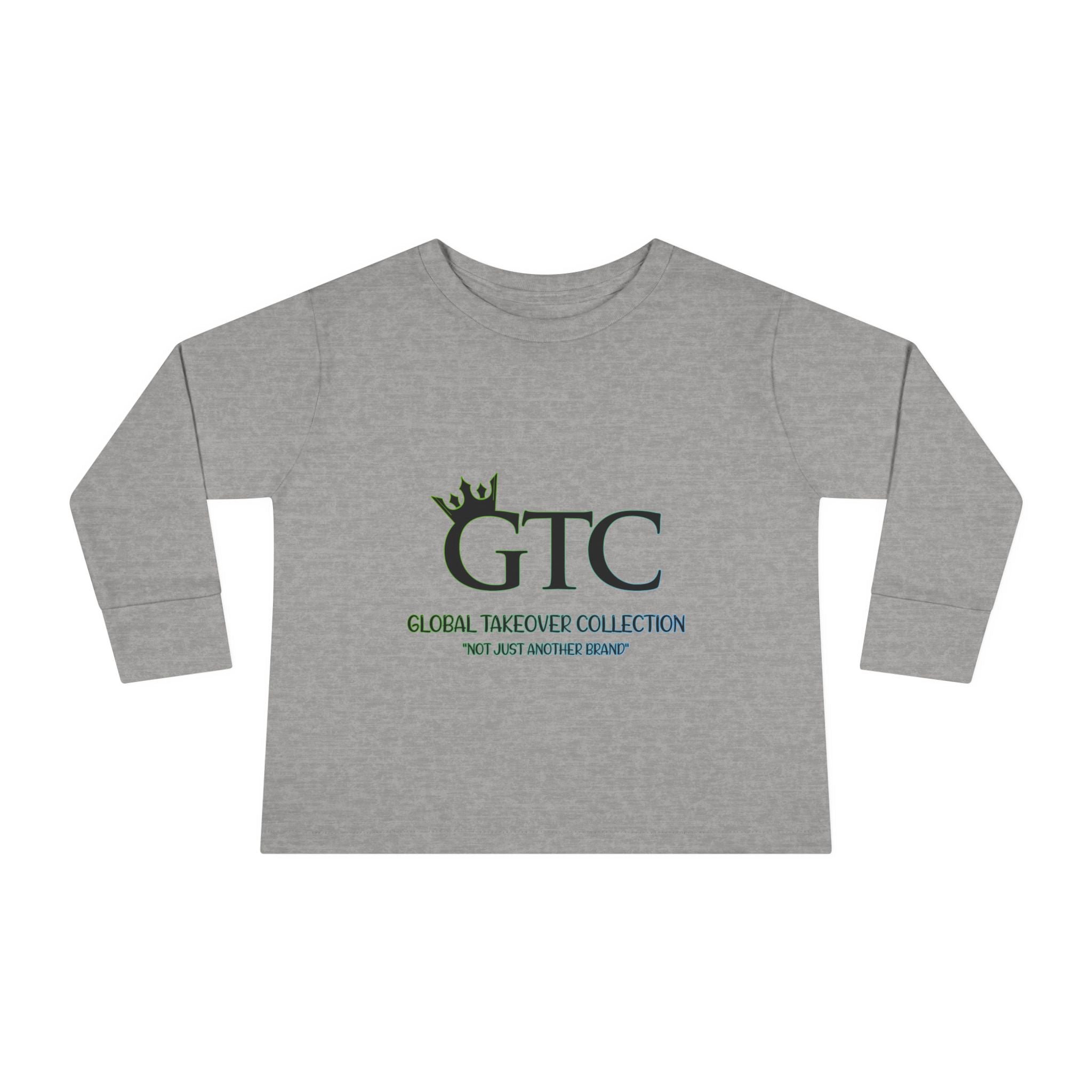 GTC Multi-color Logo Toddler Long Sleeve T-Shirt