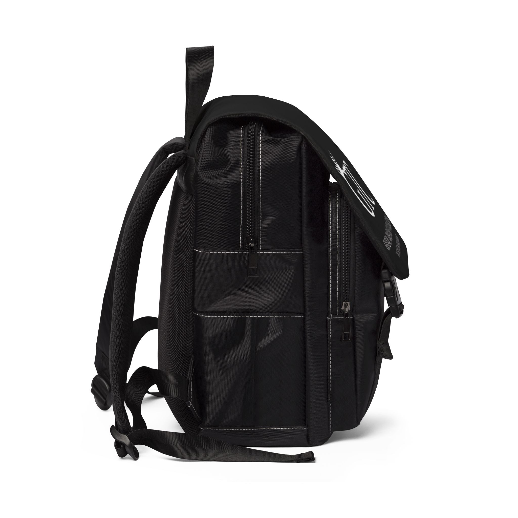 GTC Logo & Slogan Unisex Casual  Backpack - Stylish Everyday Bag, Perfect for School, Work, Travel, Gifting, Teen Essentials