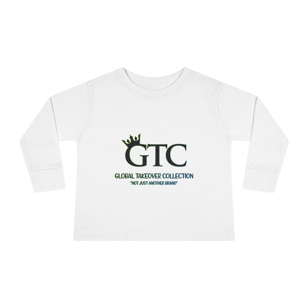 GTC Multi-color Logo Toddler Long Sleeve T-Shirt