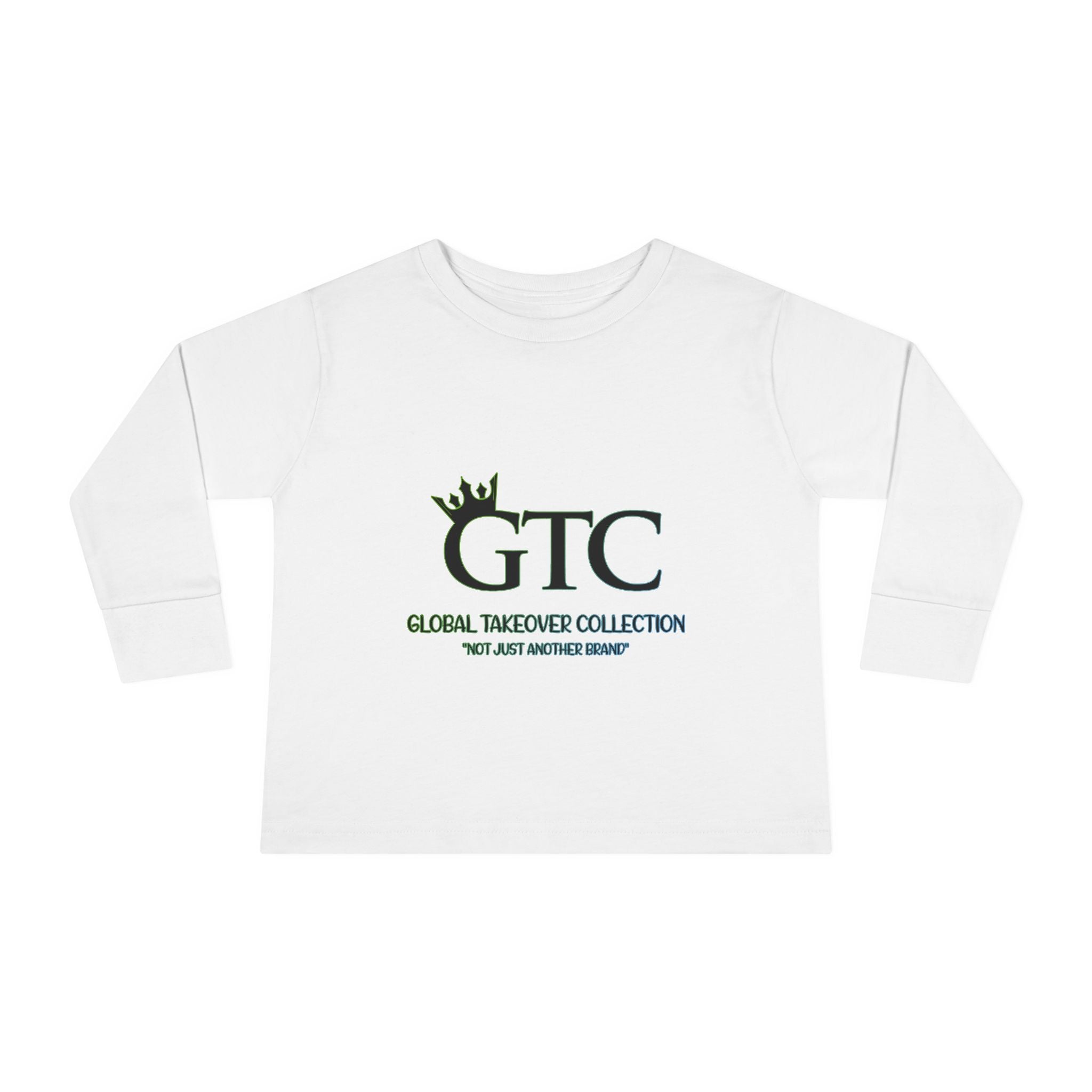 GTC Multi-color Logo Toddler Long Sleeve T-Shirt