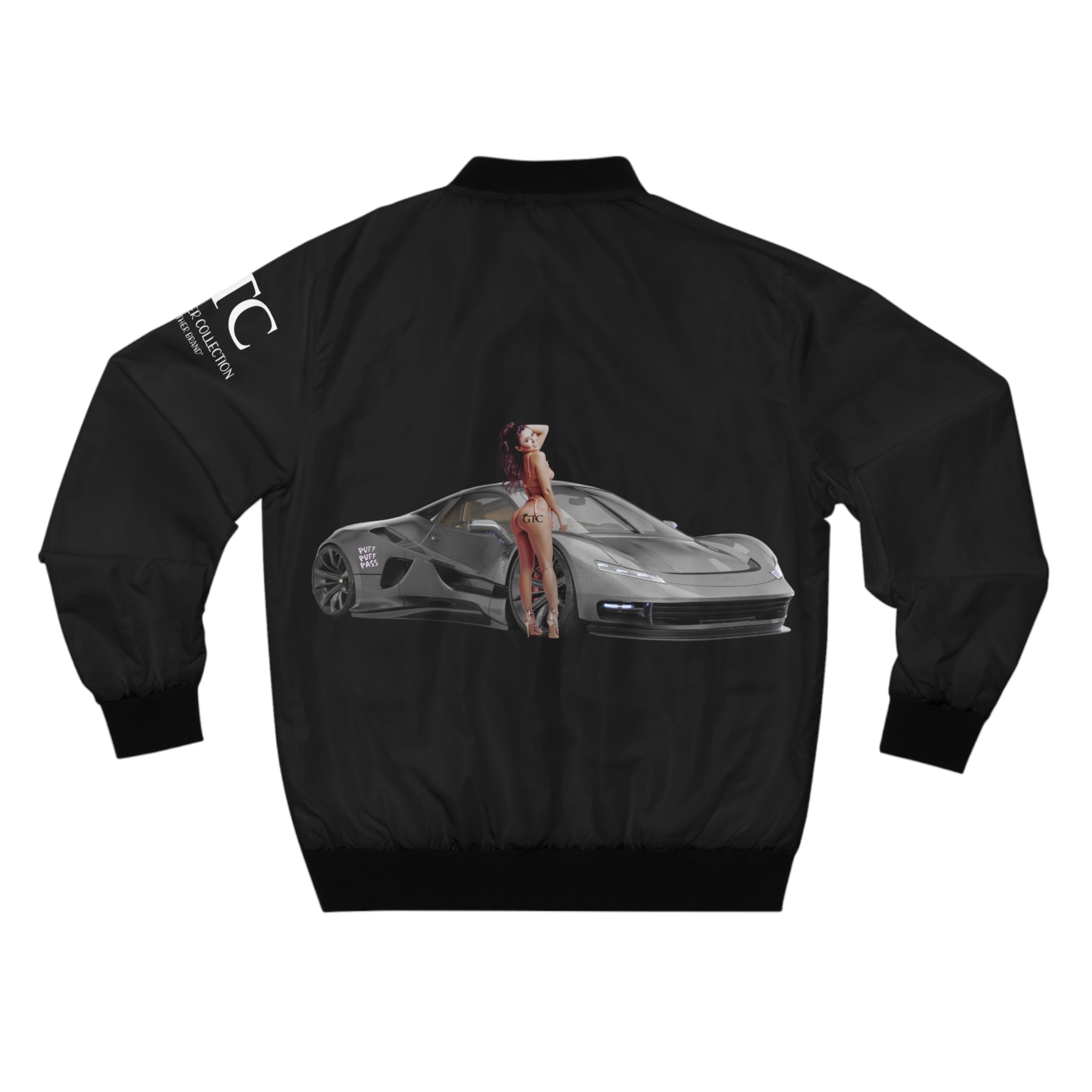 GTC Midnight Black  Bomber Jacket