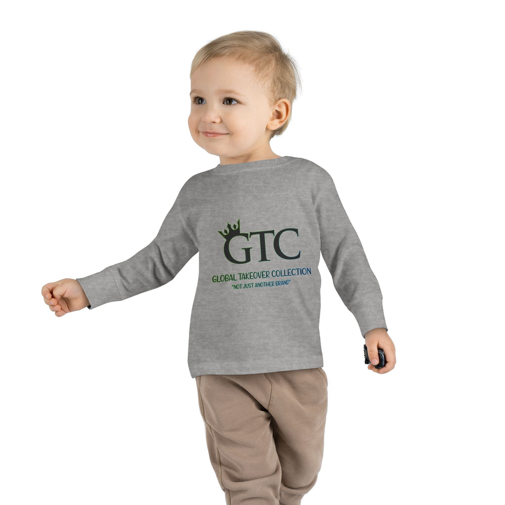 GTC Multi-color Logo Toddler Long Sleeve T-Shirt