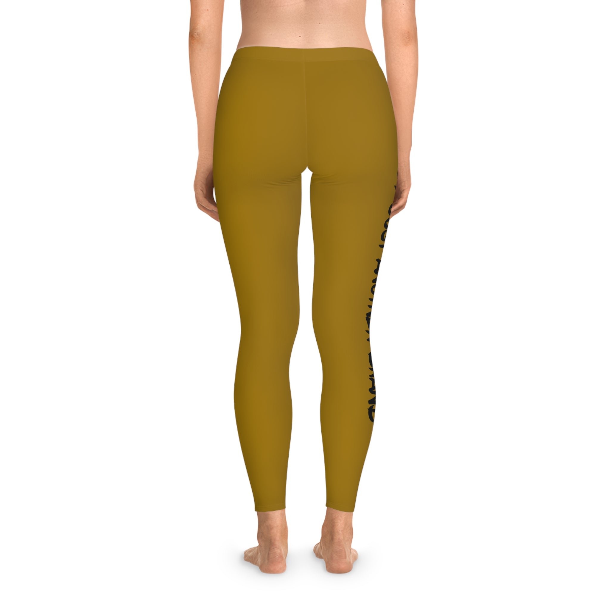 GTC 24k Gold Slogan Leggings