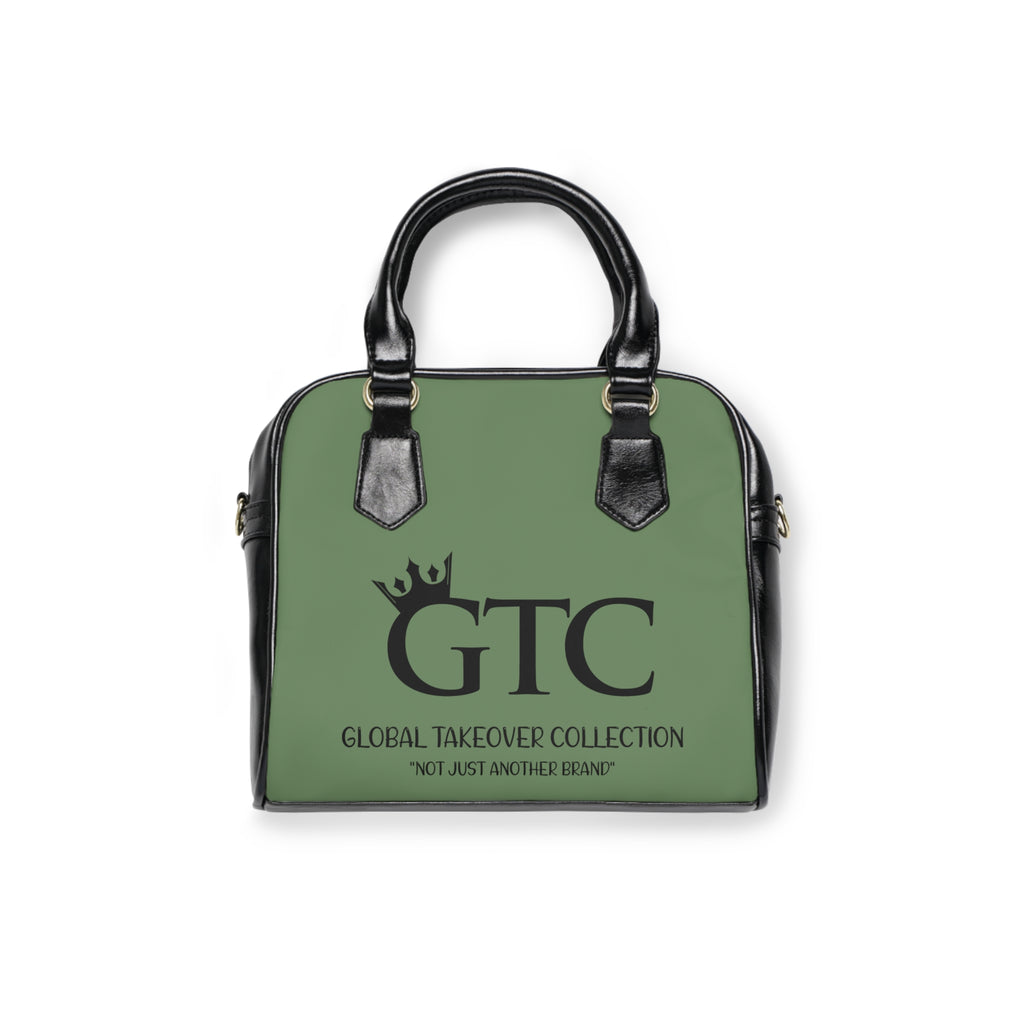 GTC On The Money Green S1 Shoulder Handbag