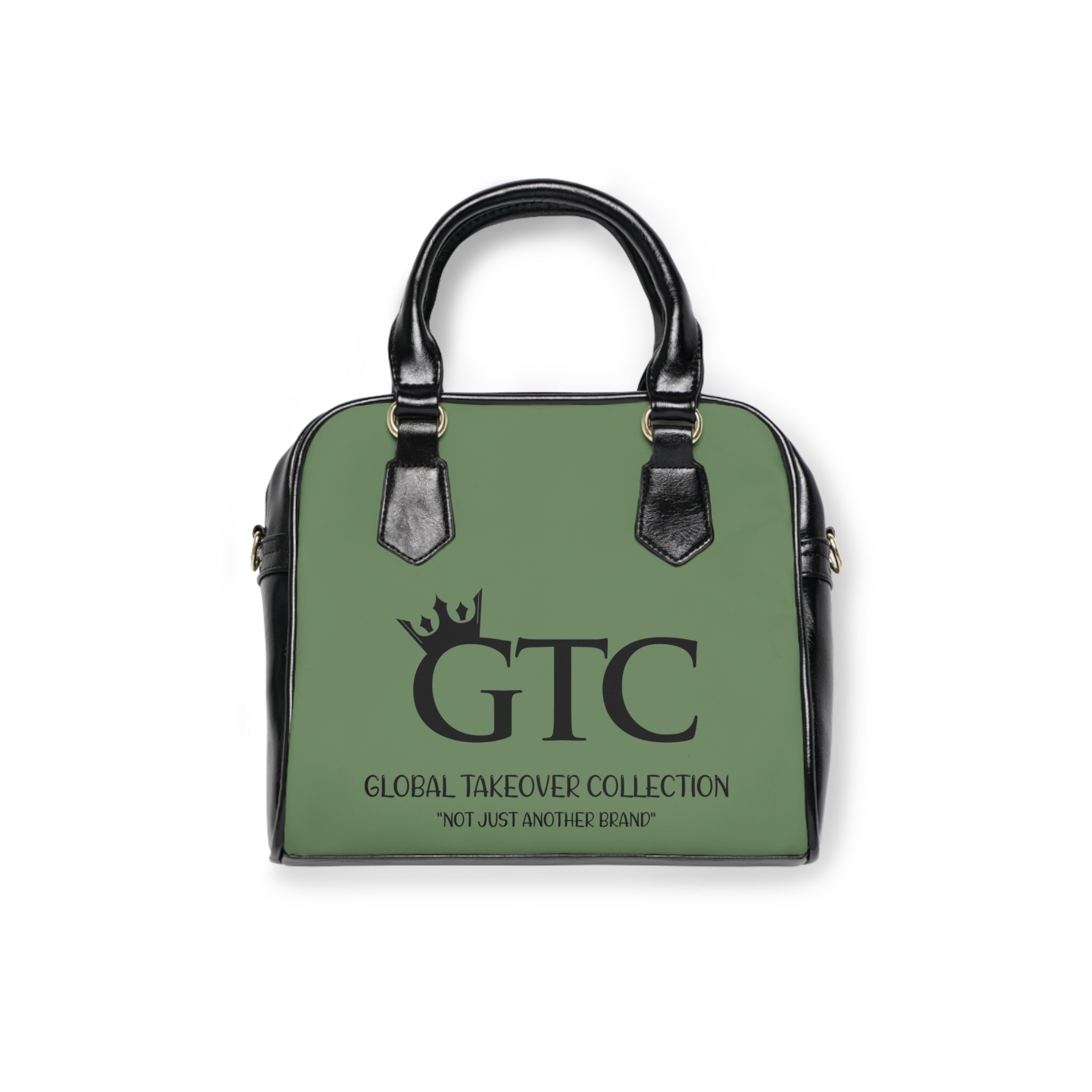 GTC On The Money Green S1 Shoulder Handbag