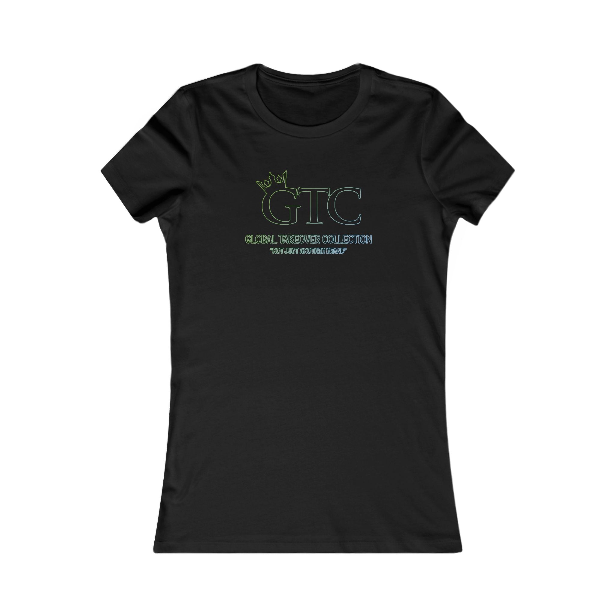 GTC Multi-Color Blue & Green Logo Slim Fit