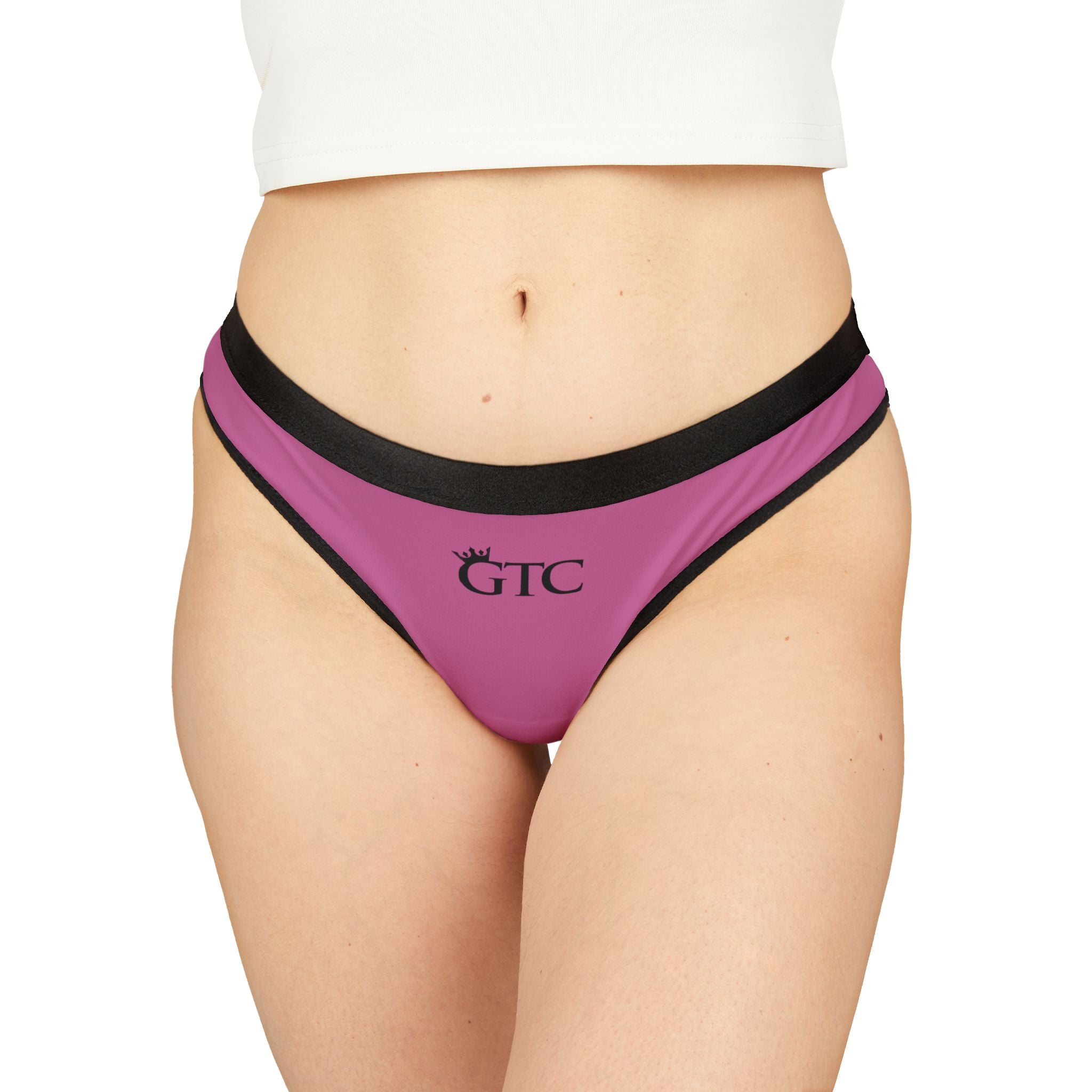 GTC Logo Light Pink Thongs