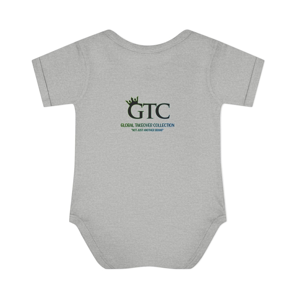 GTC Multi-Color Slogan & Logo Babies Bodysuit