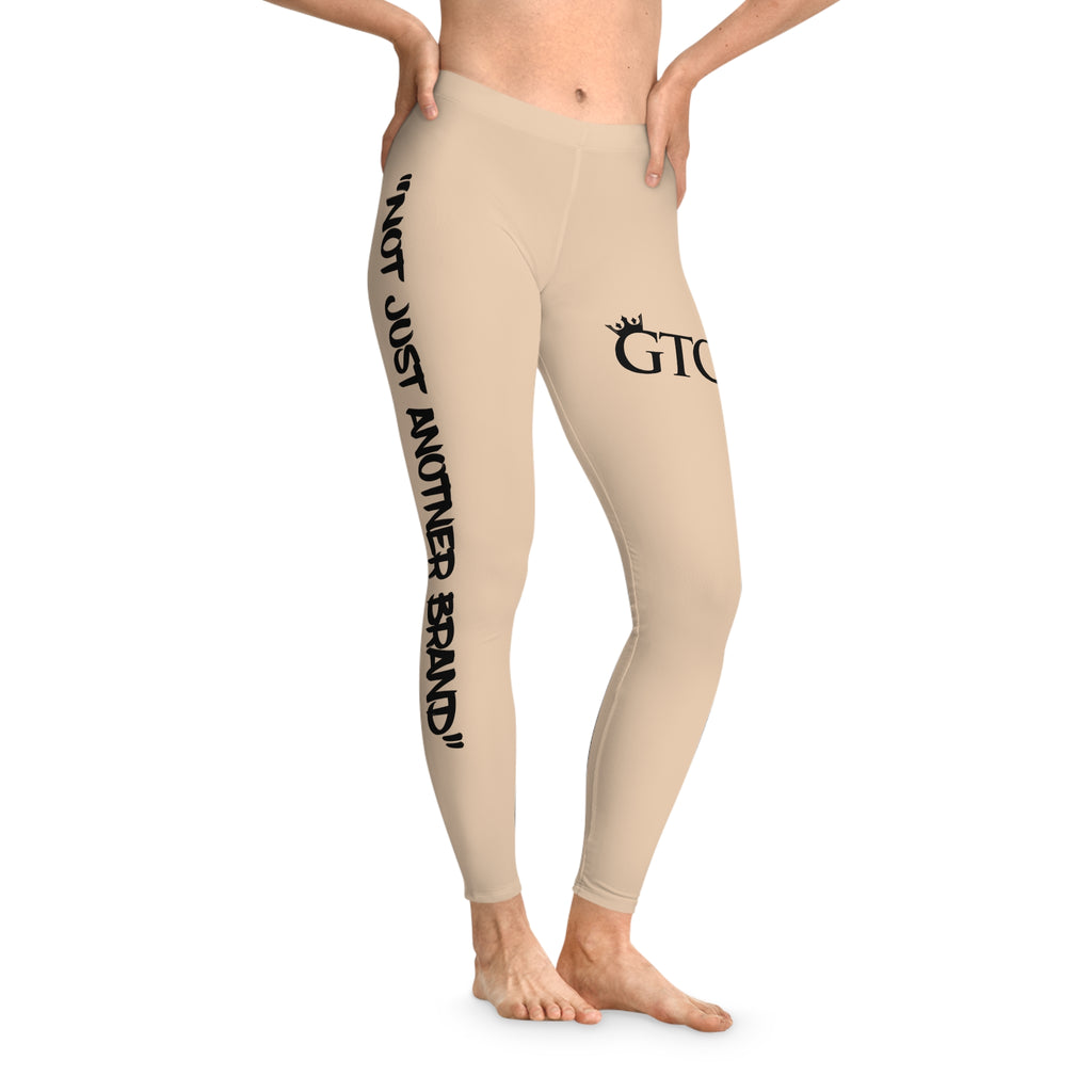 GTC Nude Slogan Leggings