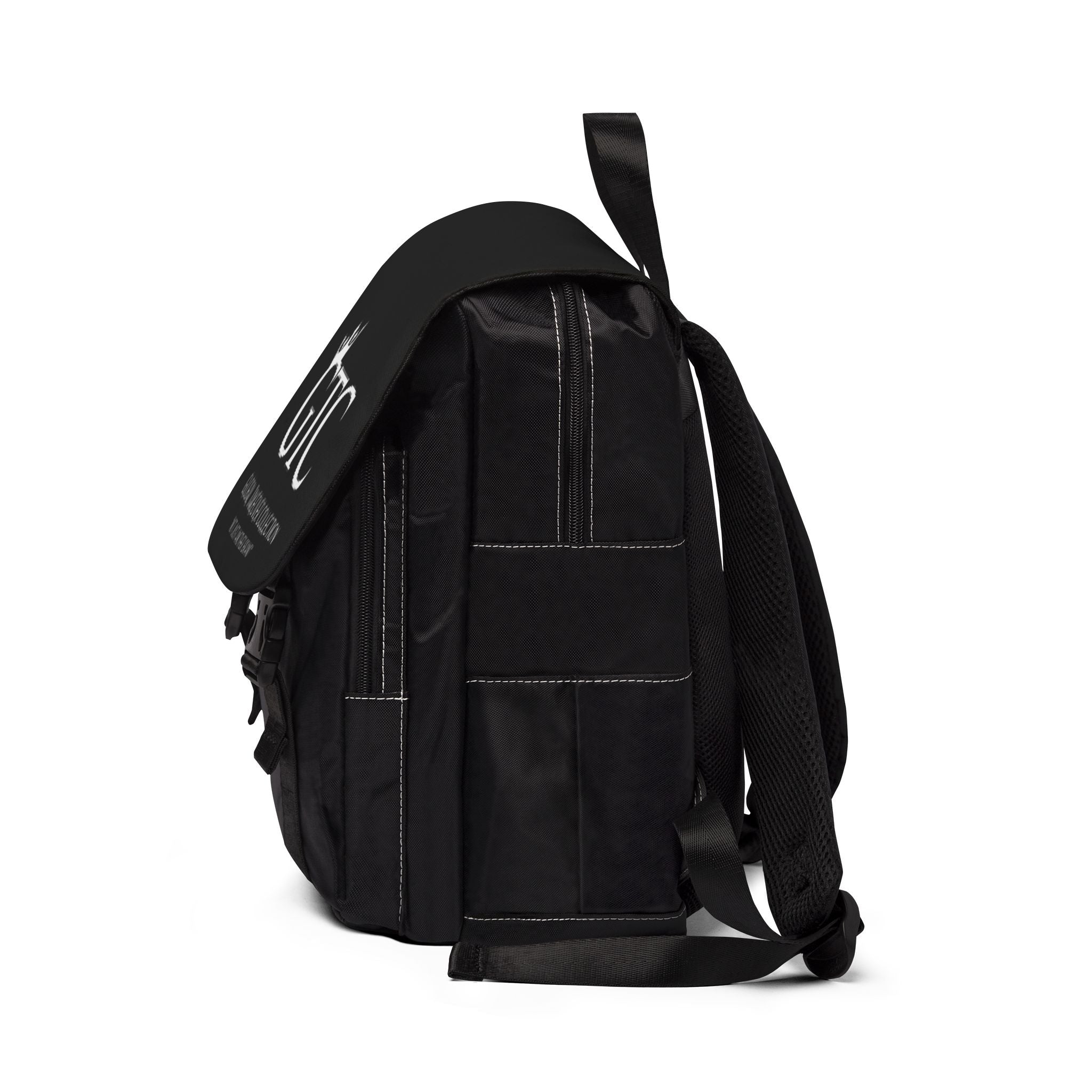 GTC Logo & Slogan Unisex Casual  Backpack - Stylish Everyday Bag, Perfect for School, Work, Travel, Gifting, Teen Essentials