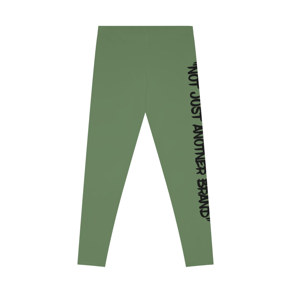 GTC On The Money Green Slogan Leggings