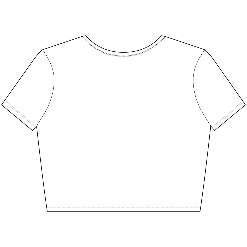 GTC Logo & Slogan Crop T-shirt