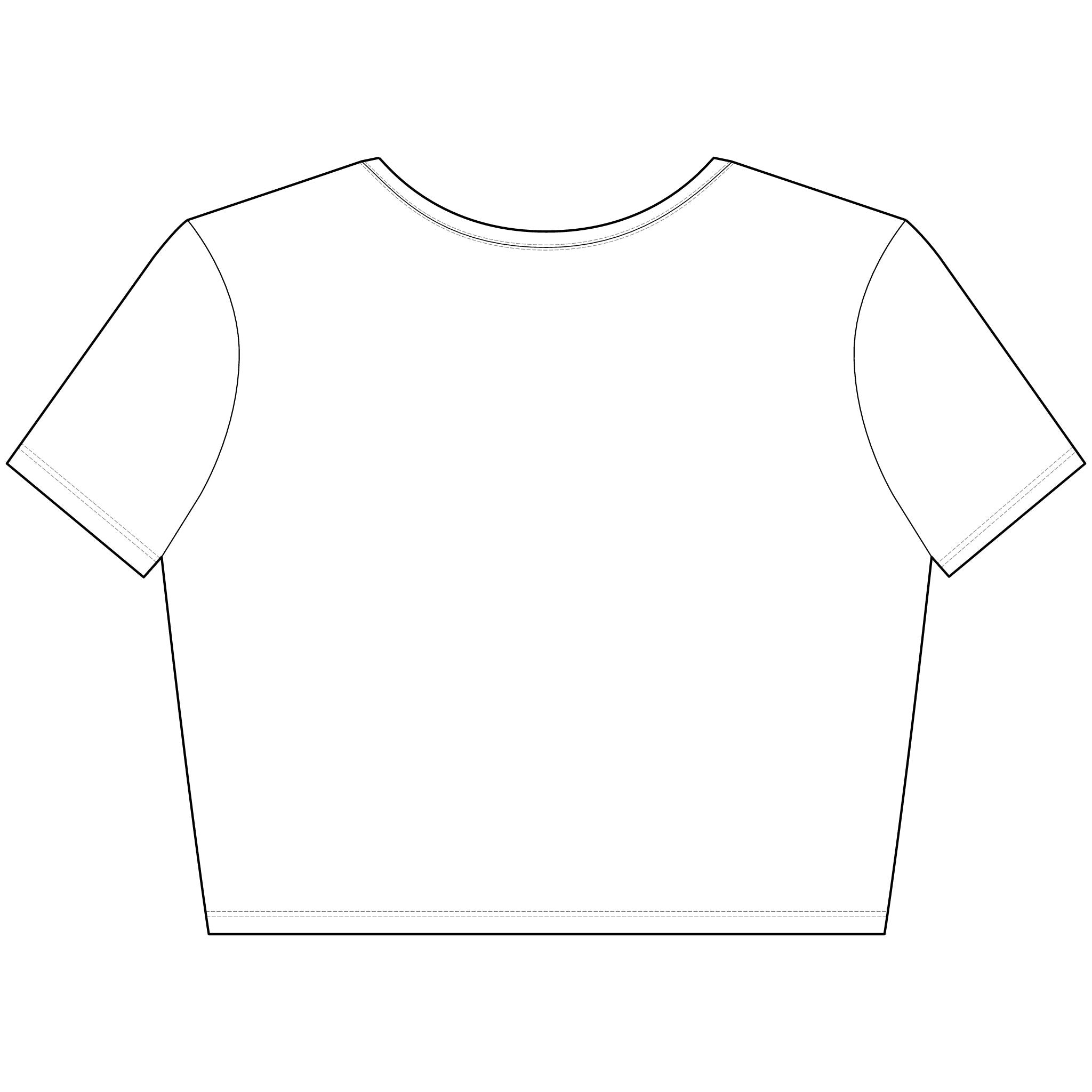 GTC Logo & Slogan Crop T-shirt