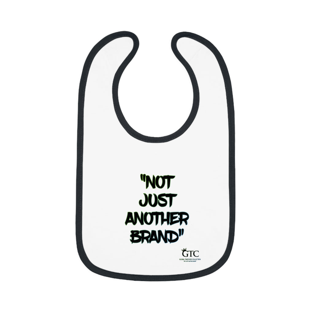 GTC Blue & Green Slogan Babies Bib