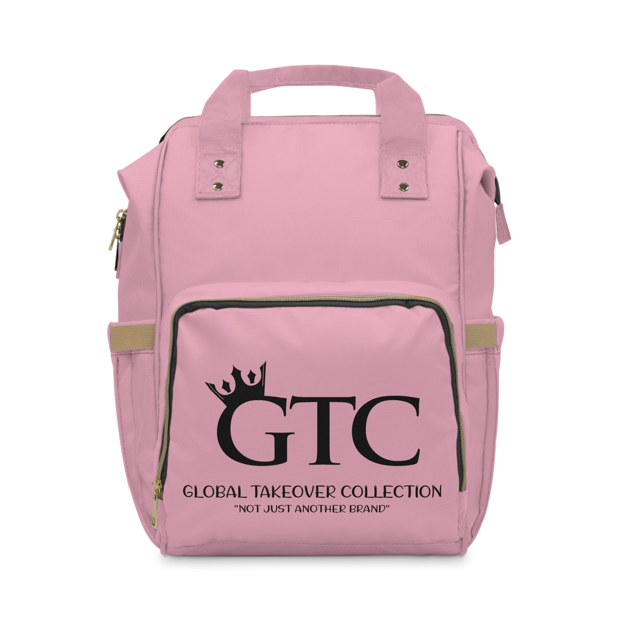 GTC Royal Pink Multifunctional Diaper Backpack