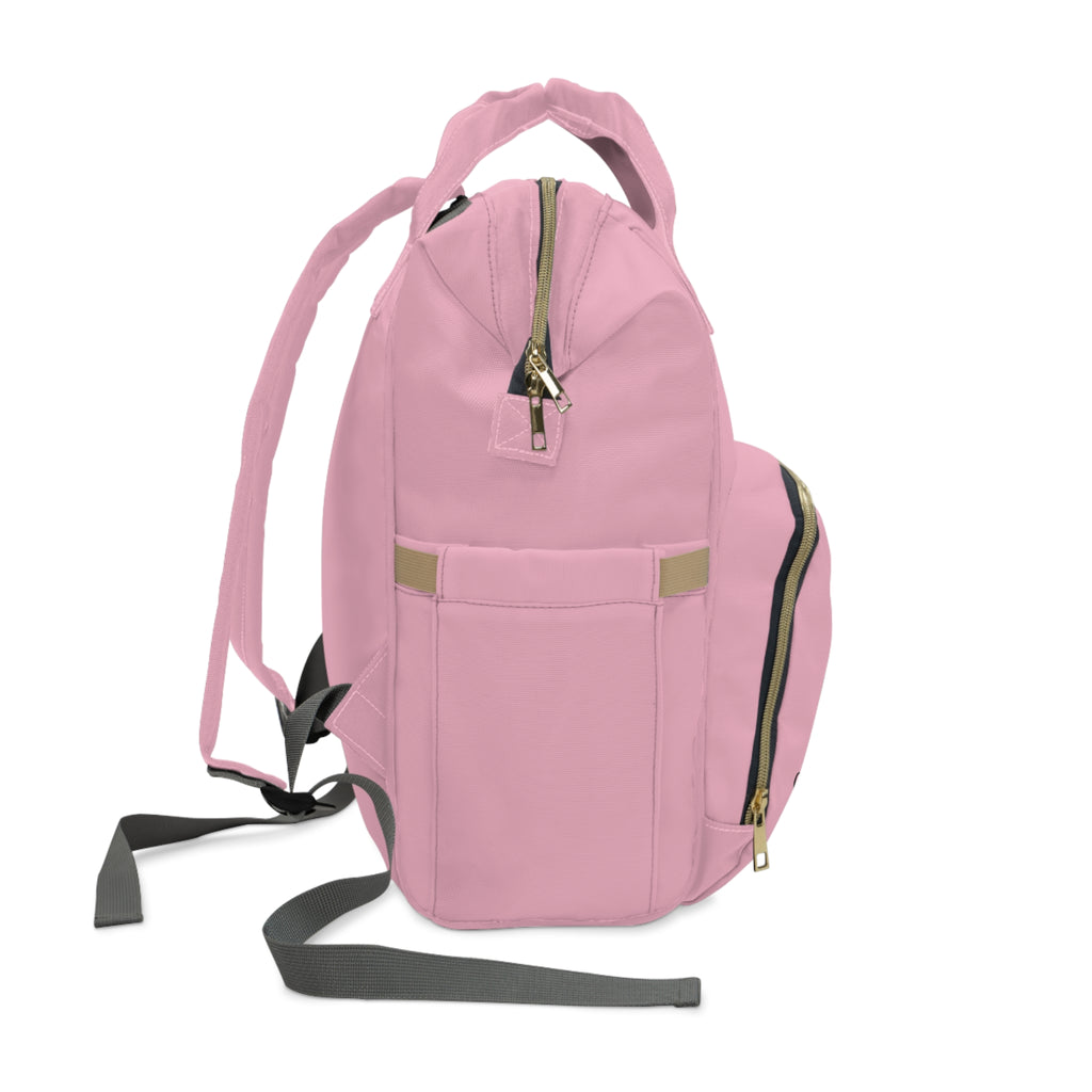 GTC Royal Pink Multifunctional Diaper Backpack