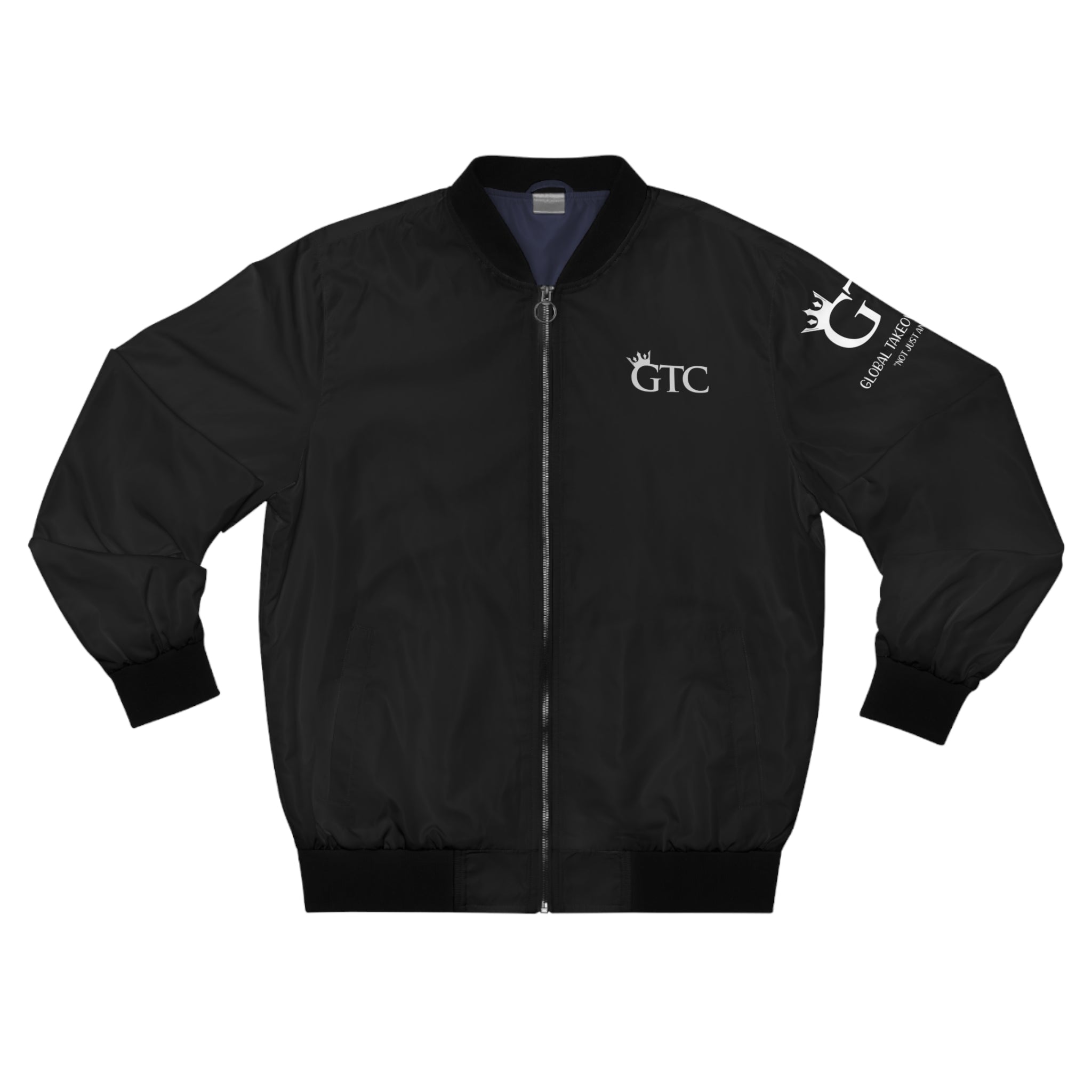 GTC Midnight Black  Bomber Jacket