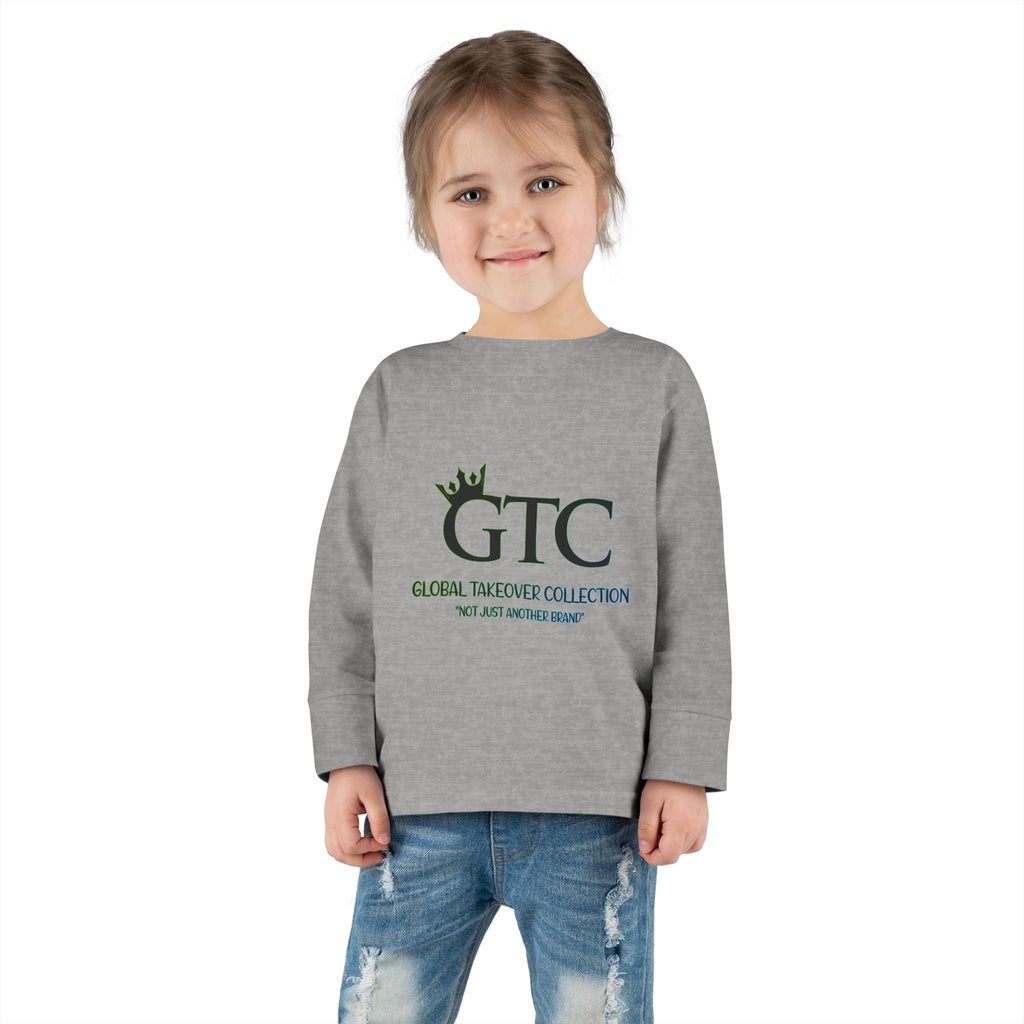 GTC Multi-color Logo Toddler Long Sleeve T-Shirt
