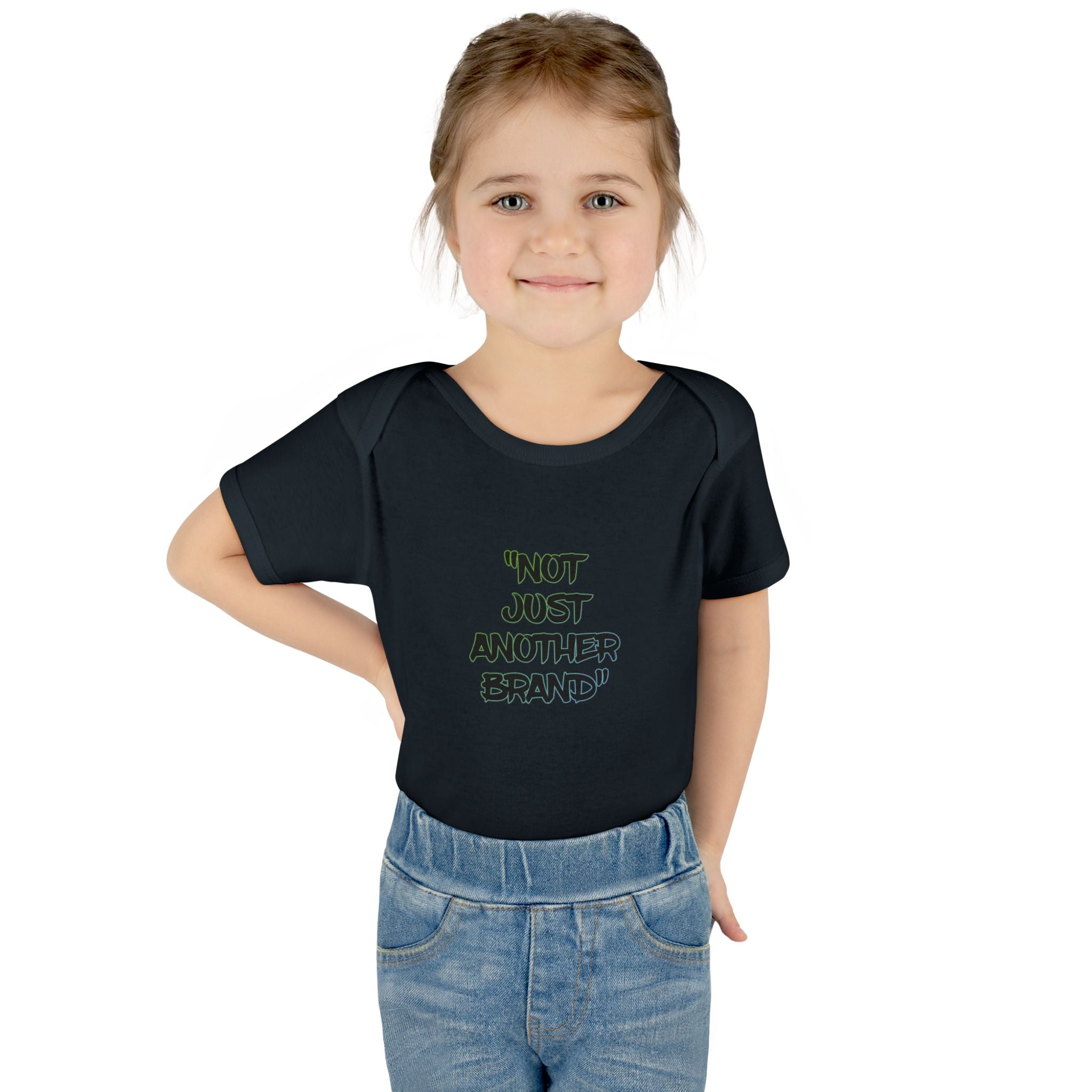 GTC Multi-Color Slogan & Logo Babies Bodysuit