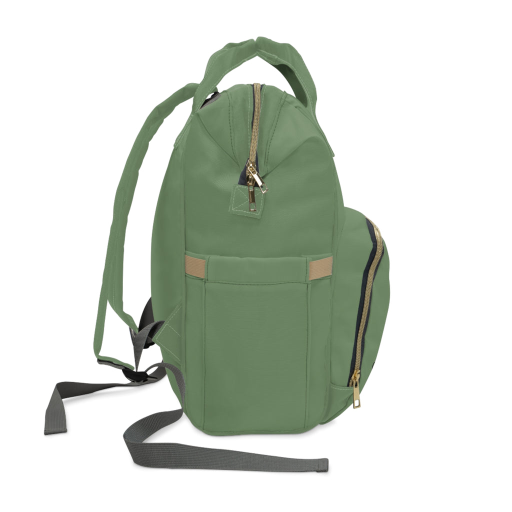 GTC On The Money Green Multifunctional Diaper Backpack