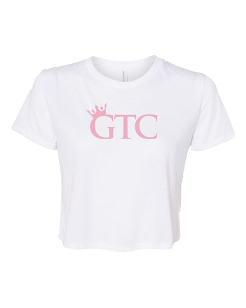 GTC Royal Pink Elite Performance Workout Crop T-Shirt