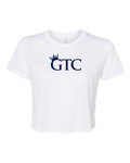 GTC Midnight Navy Elite Performance Workout Crop T-Shirt