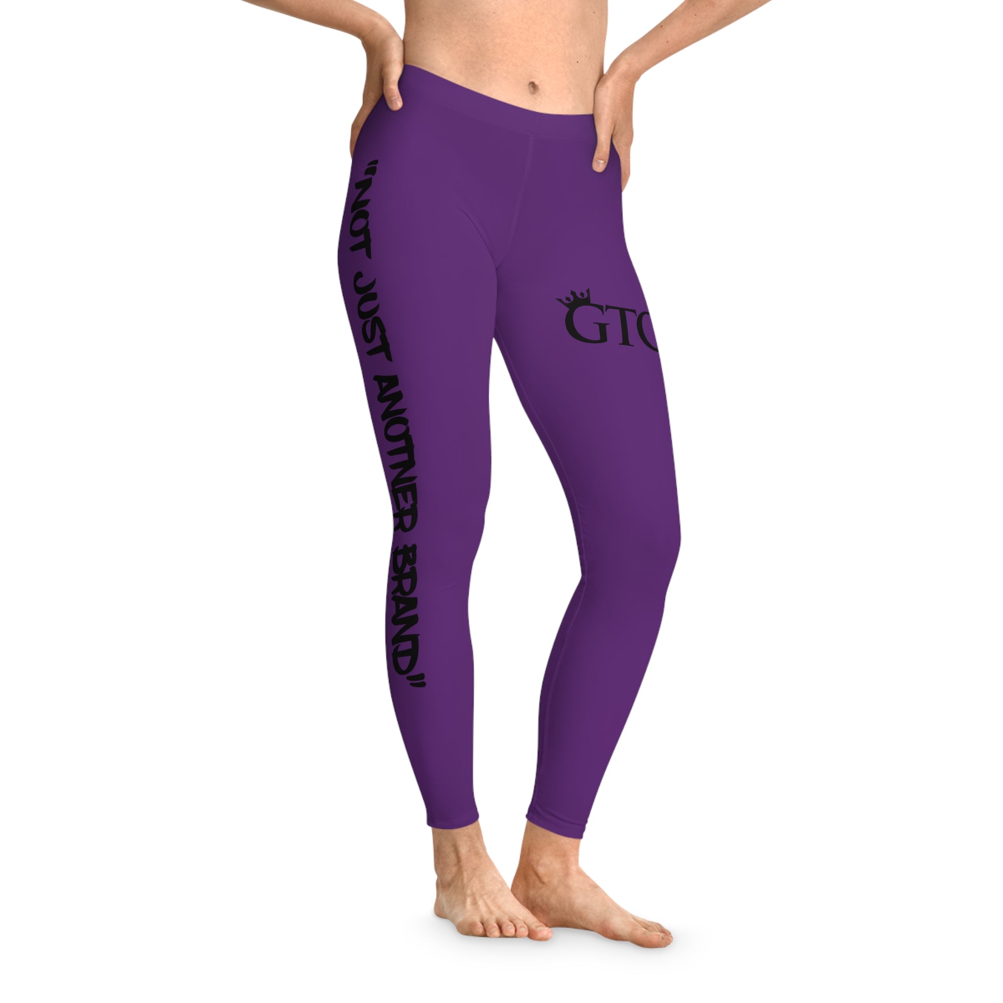 GTC Magic Purple Slogan Leggings