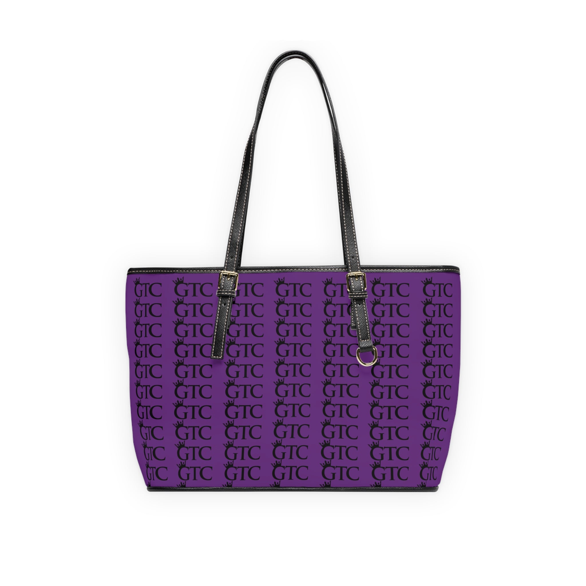 GTC Magic Purple PU Leather Shoulder Bag