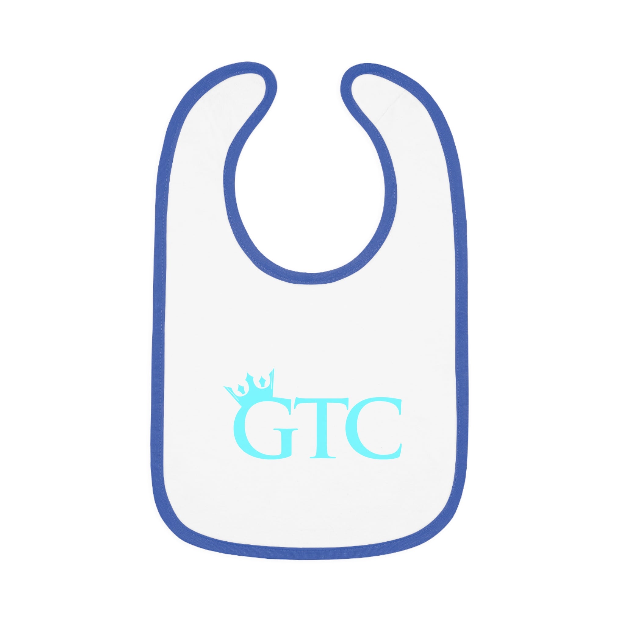 GTC Electric Blue Logo Babies Bib