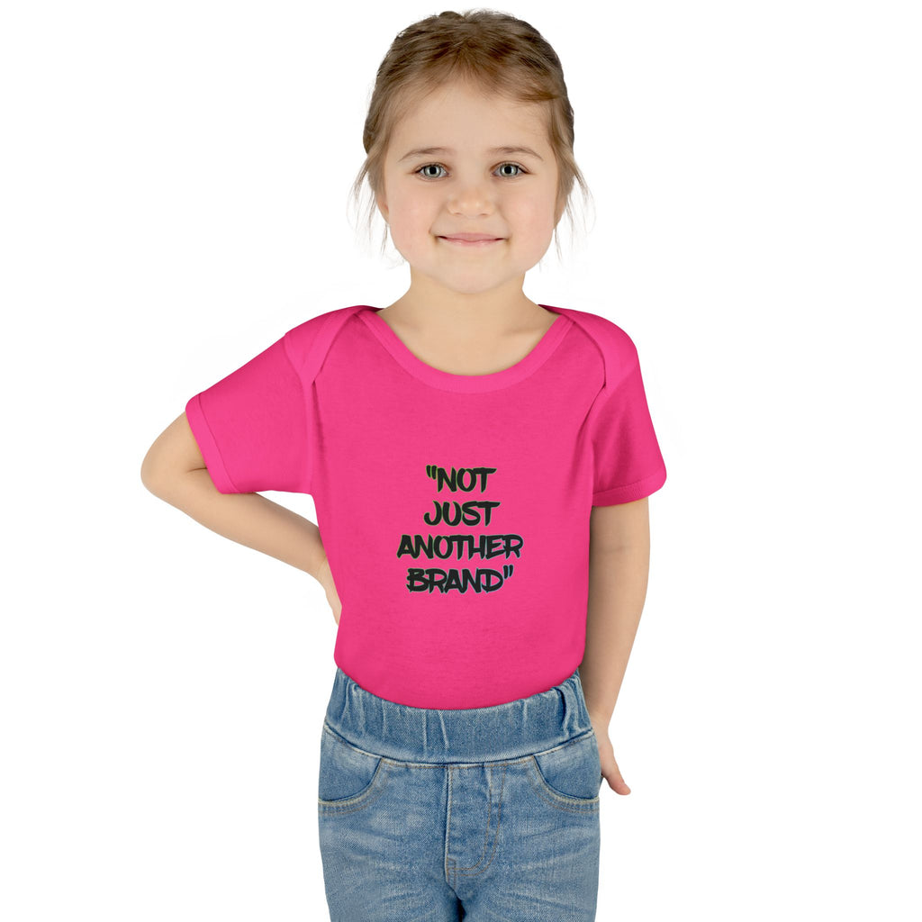 GTC Multi-Color Slogan & Logo Babies Bodysuit
