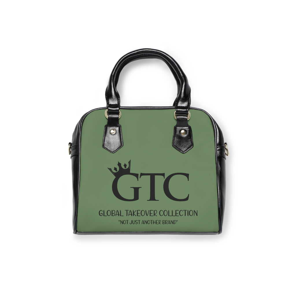 GTC On The Money Green S1 Shoulder Handbag