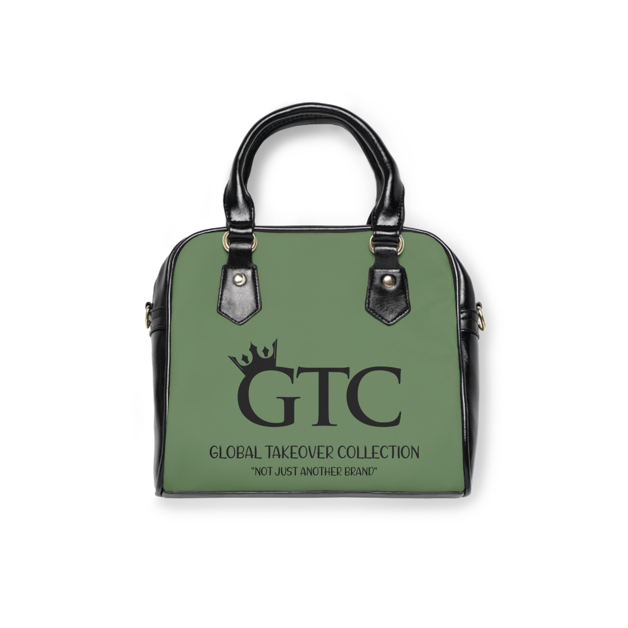 GTC On The Money Green S1 Shoulder Handbag