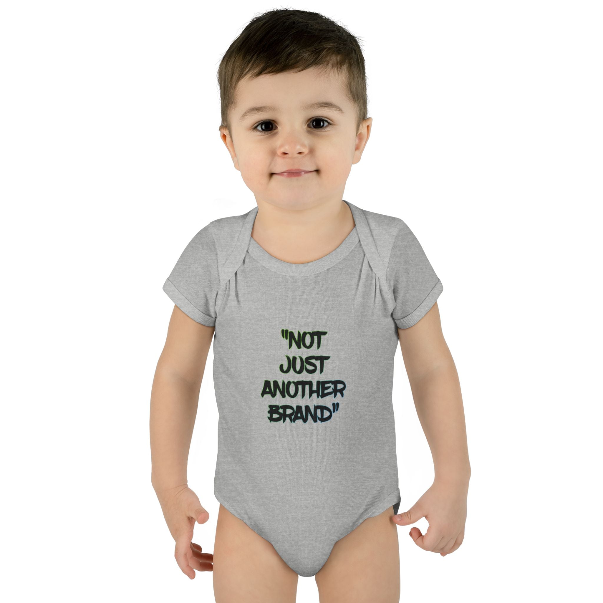GTC Multi-Color Slogan & Logo Babies Bodysuit