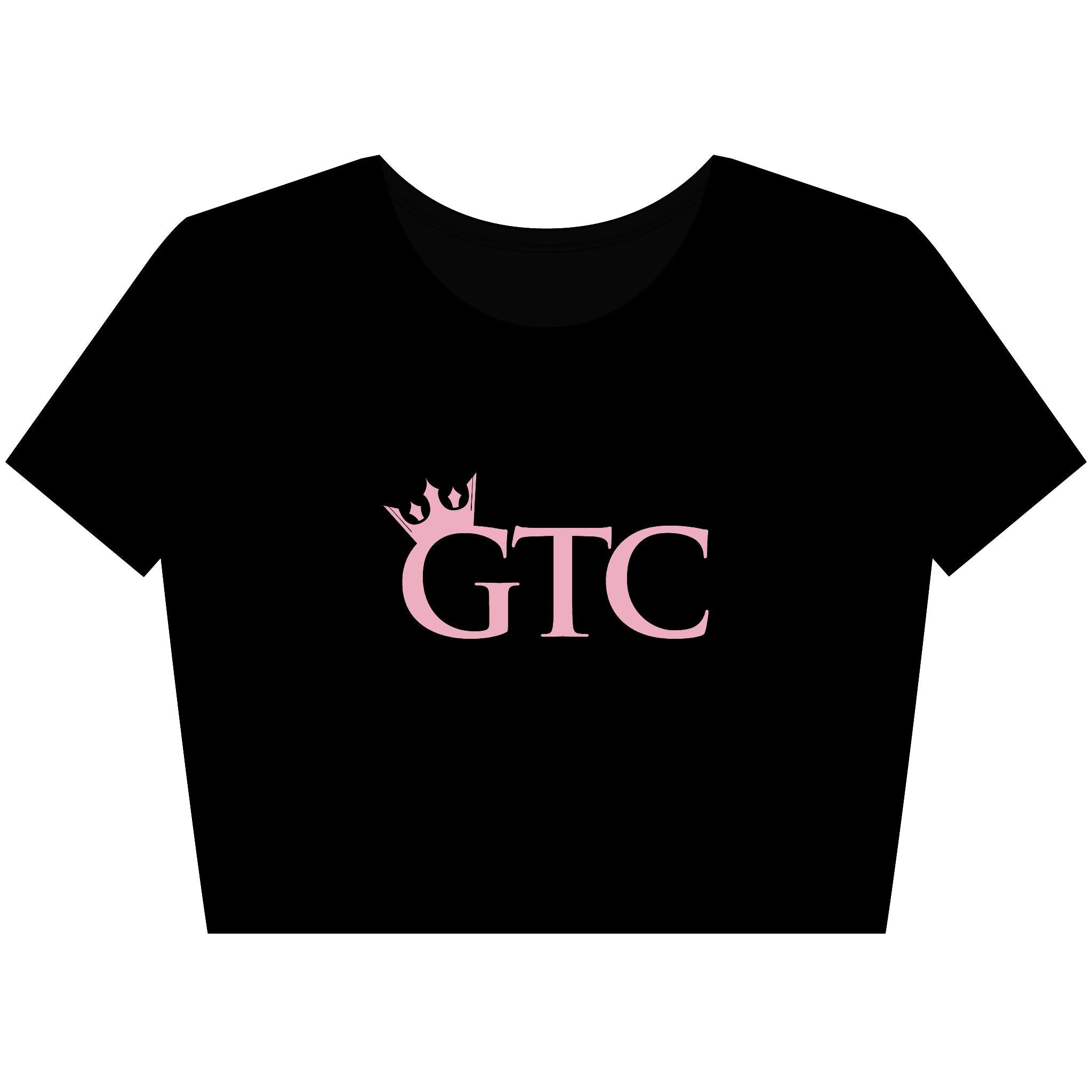 GTC Royal Pink Elite Performance Workout Crop T-Shirt