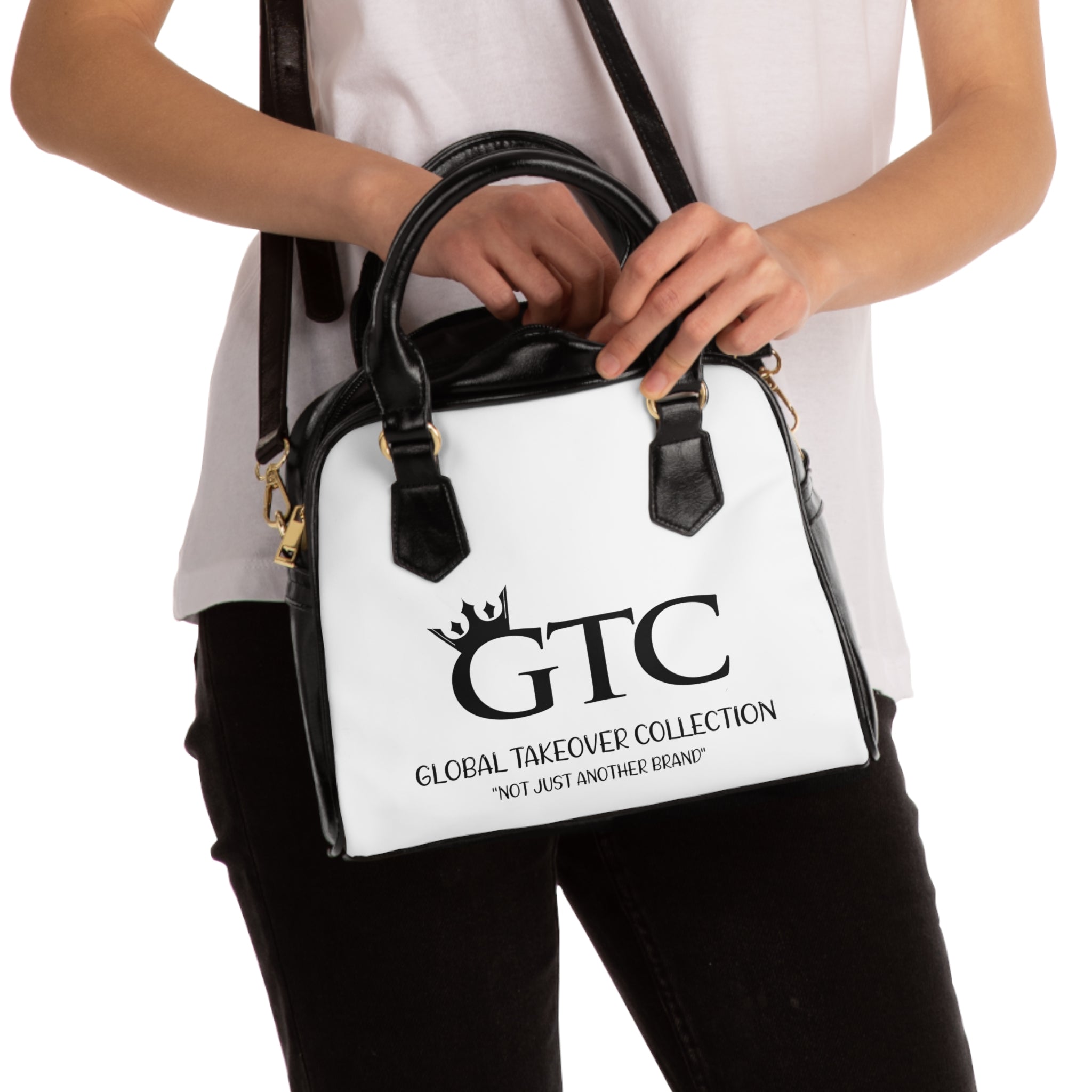 GTC White S1 Shoulder Handbag