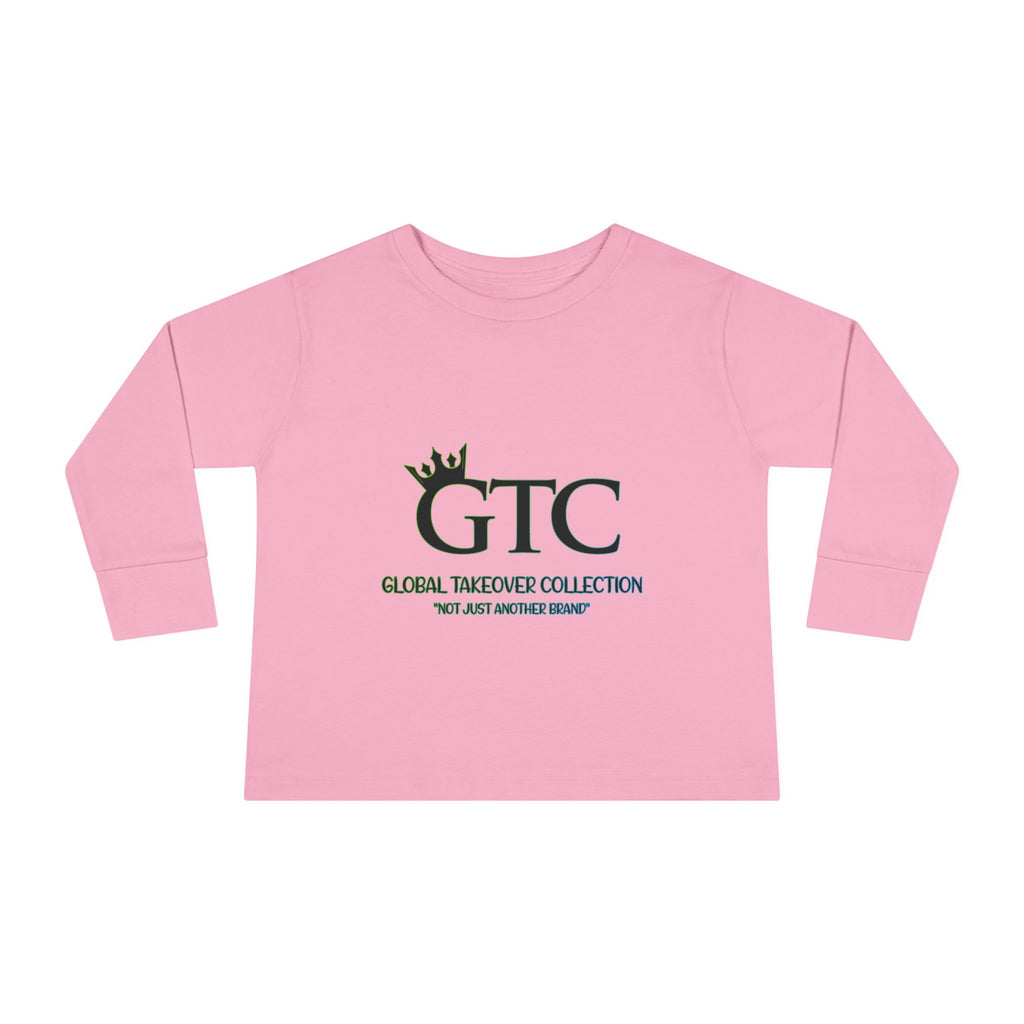GTC Multi-color Logo Toddler Long Sleeve T-Shirt