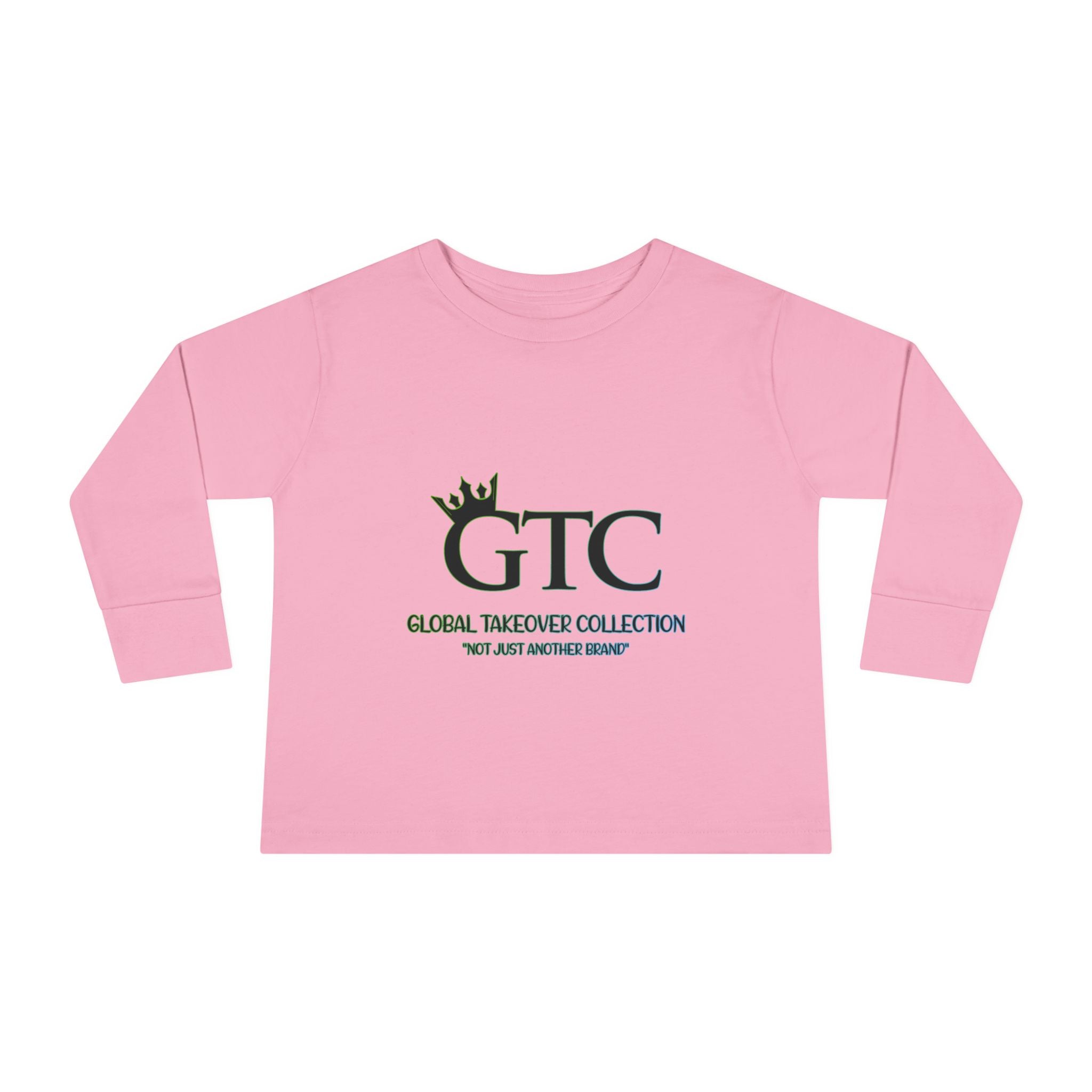 GTC Multi-color Logo Toddler Long Sleeve T-Shirt