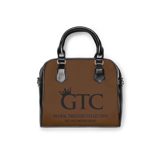 GTC Brown S1 Shoulder Handbag