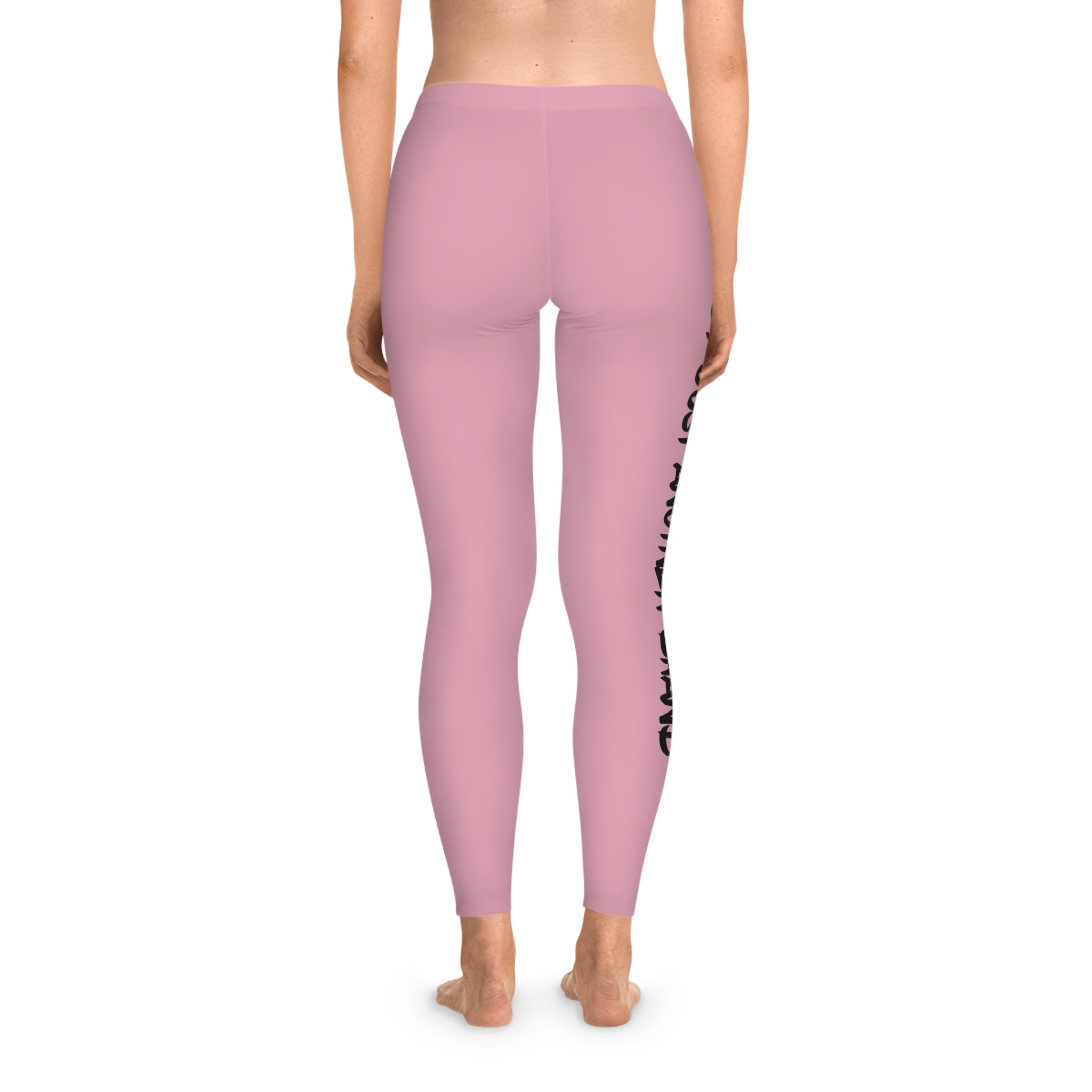GTC Royal Pink Slogan Leggings