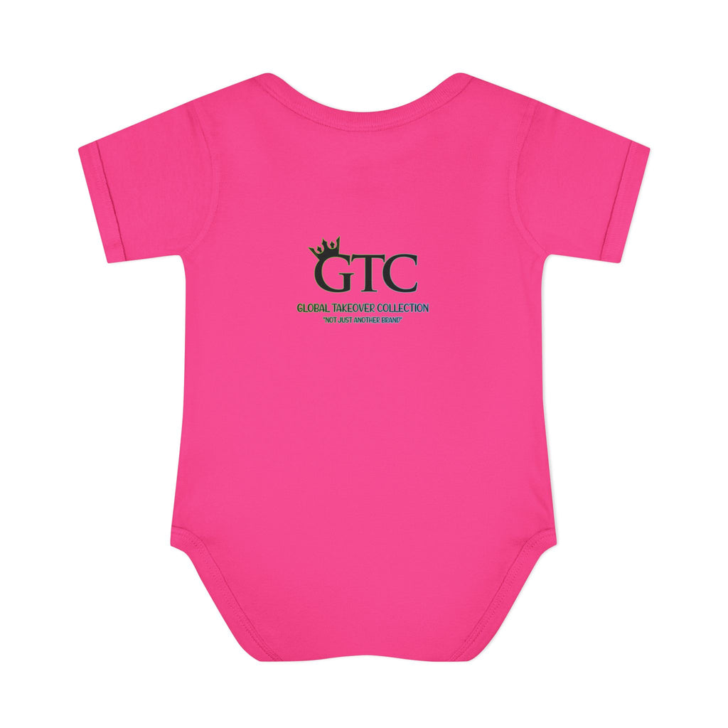 GTC Multi-Color Slogan & Logo Babies Bodysuit