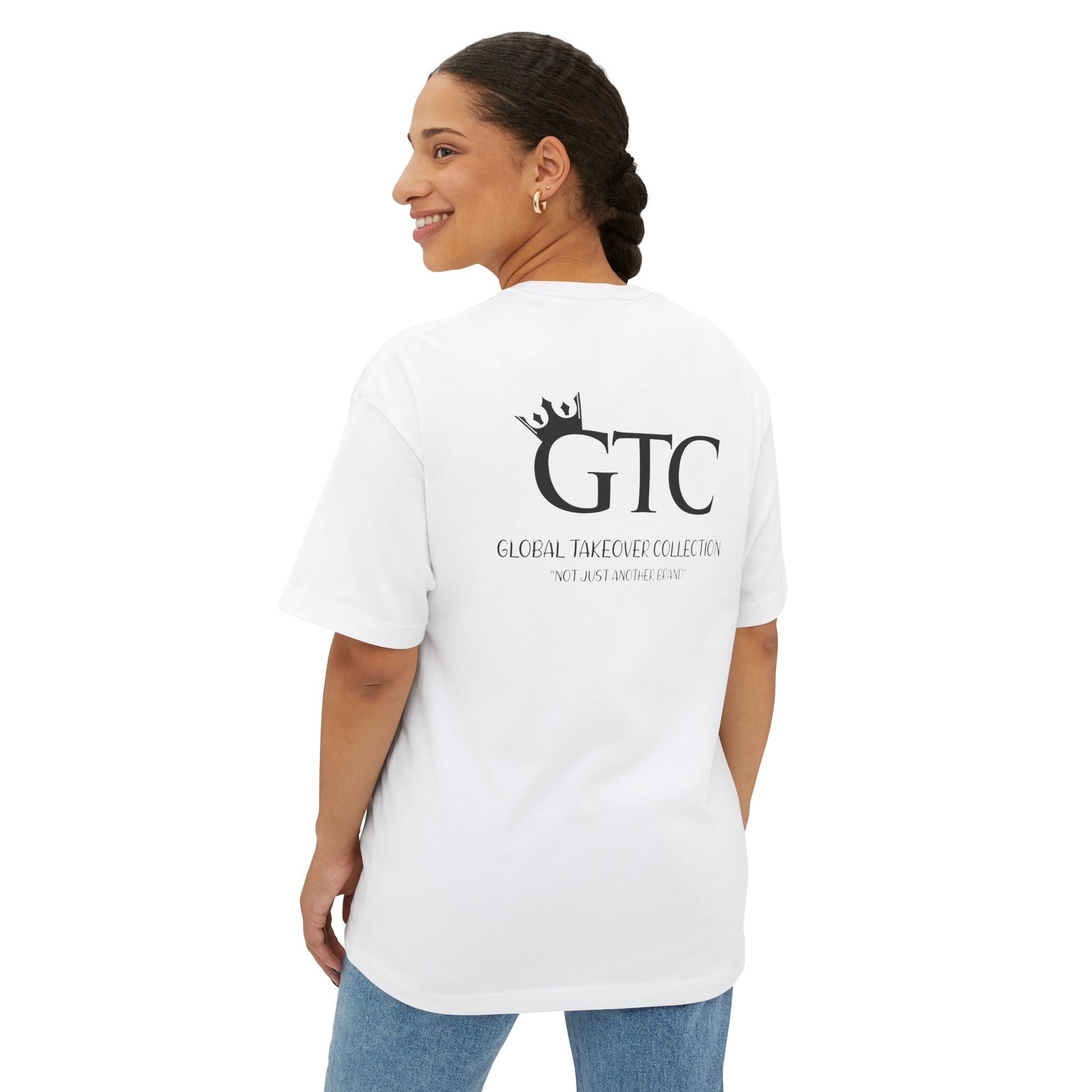 GTC Respect Da Hustle Oversized Boxy T-Shirt