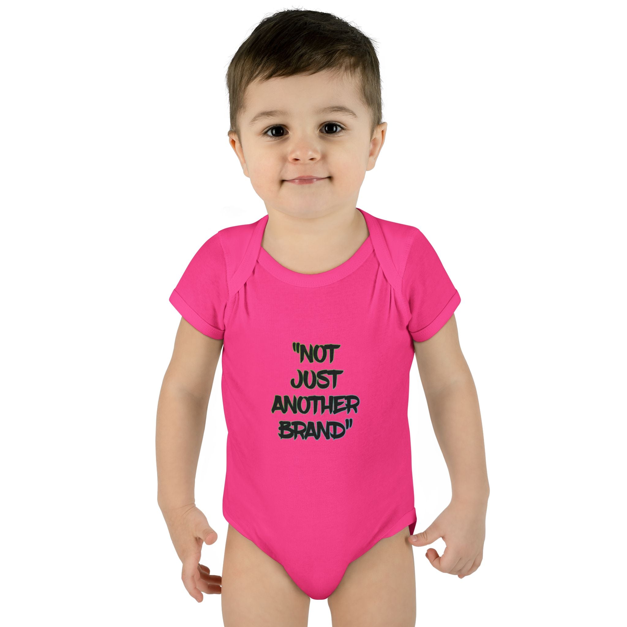GTC Multi-Color Slogan & Logo Babies Bodysuit