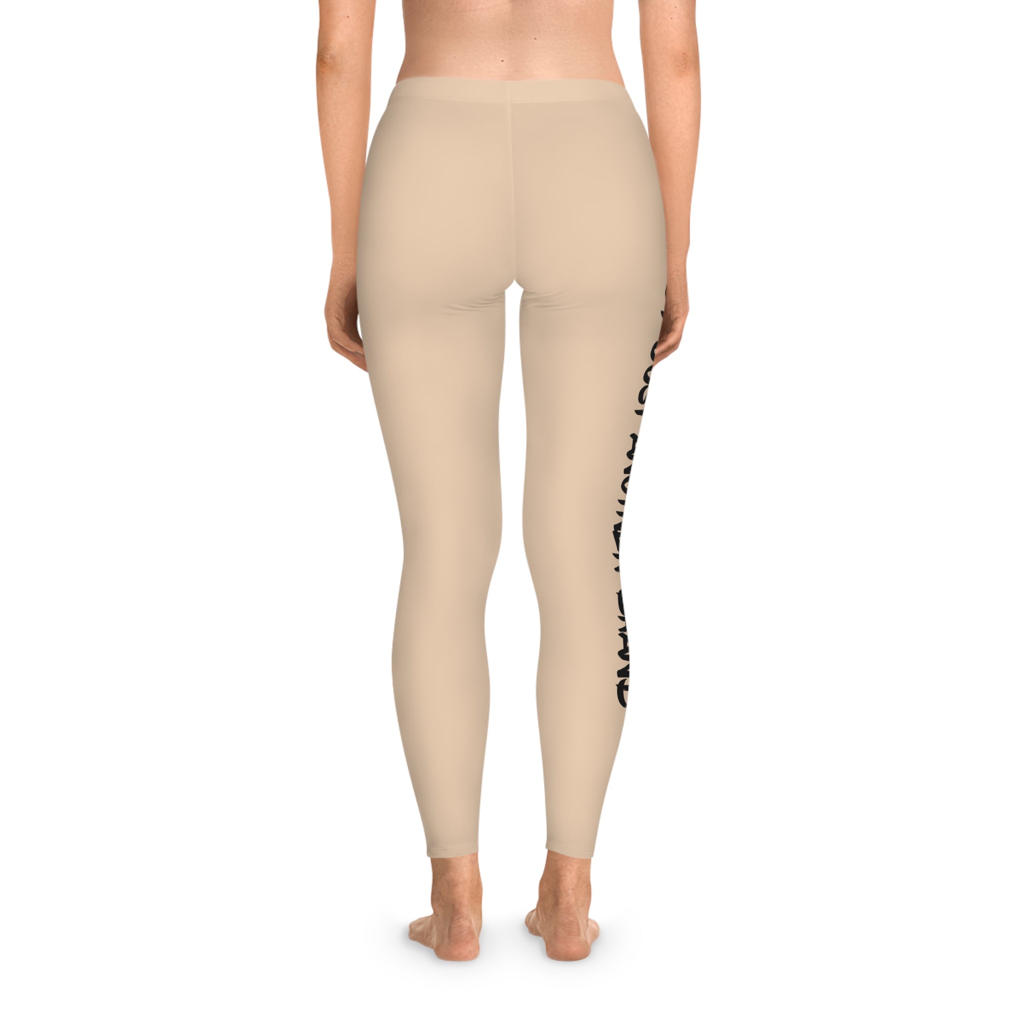 GTC Nude Slogan Leggings